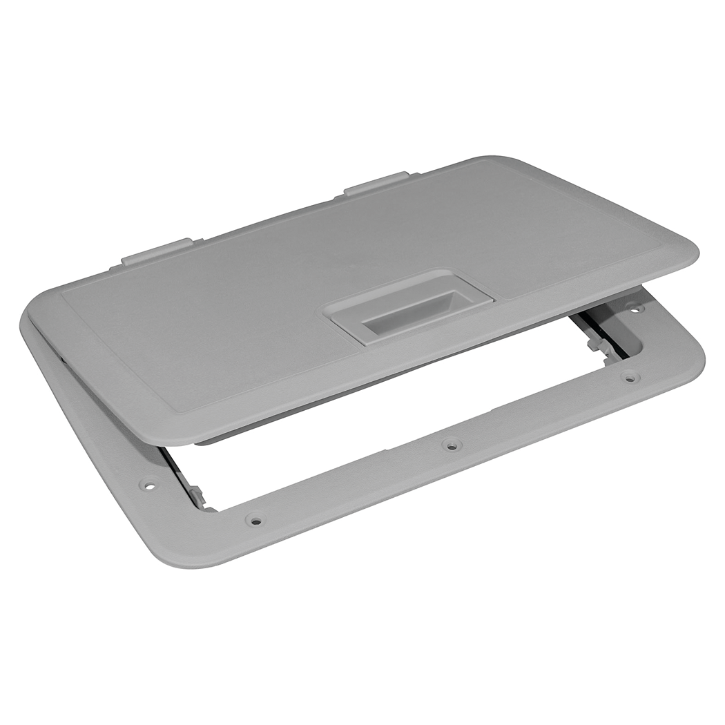 Tempress 44733 1330 Access Hatch w/Cam Latch, Dark Grey