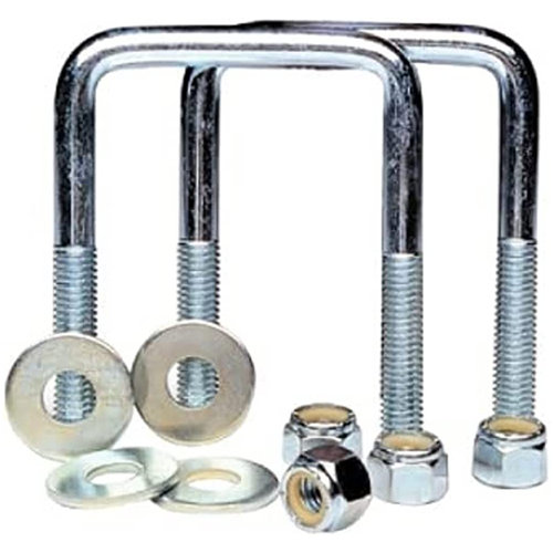 Tie Down Engineering 86229 Zinc Plated Square U-Bolt Kit
