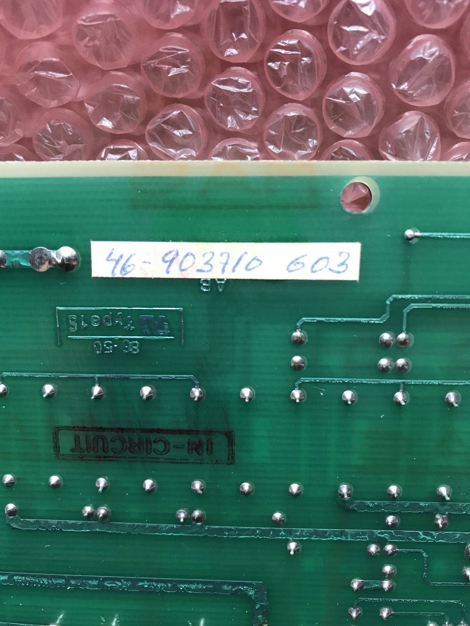 TIRC Control Board (46-903710 G03 GE Advantx