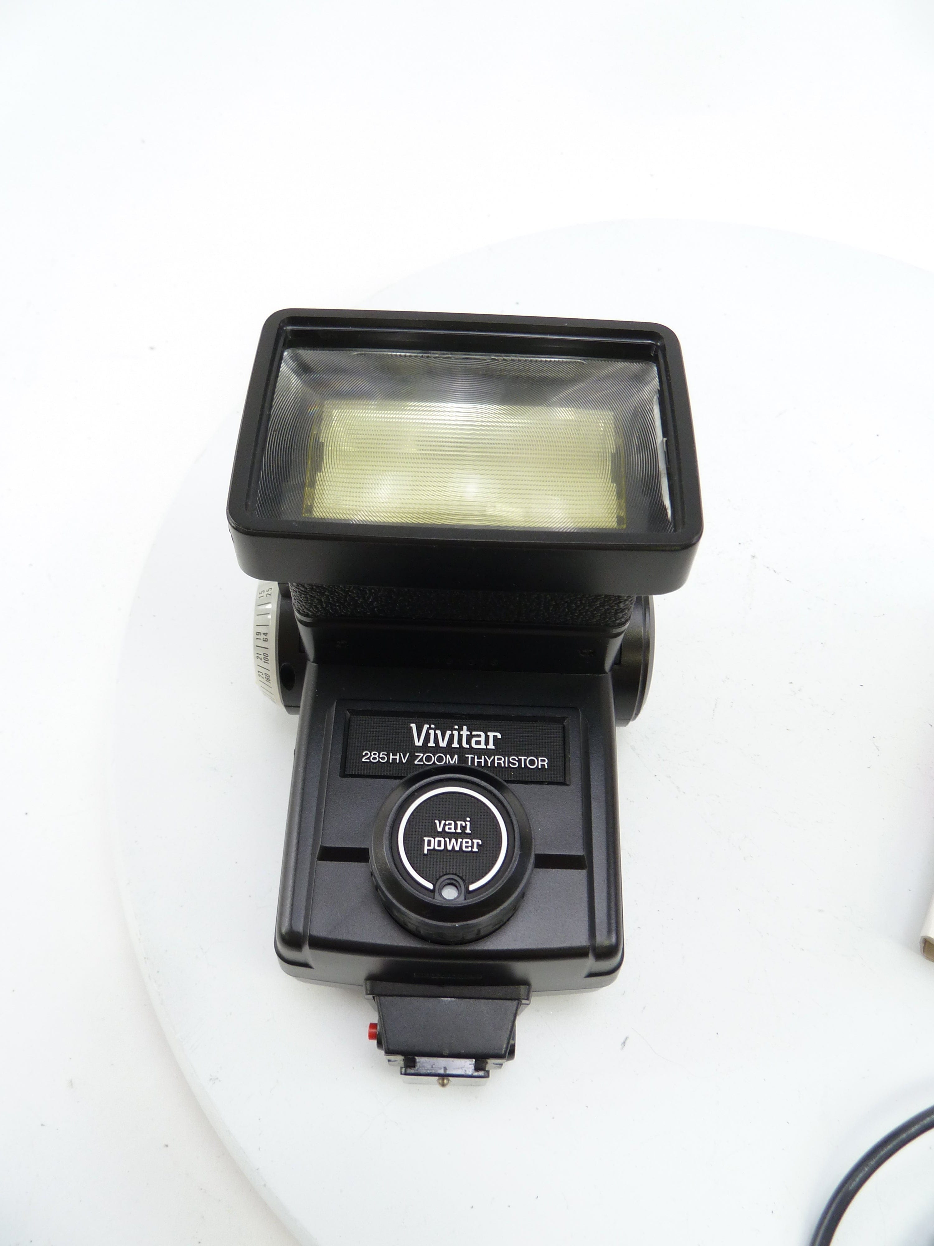 Vivitar 285 HV Thyristor Electronic Flash Unit