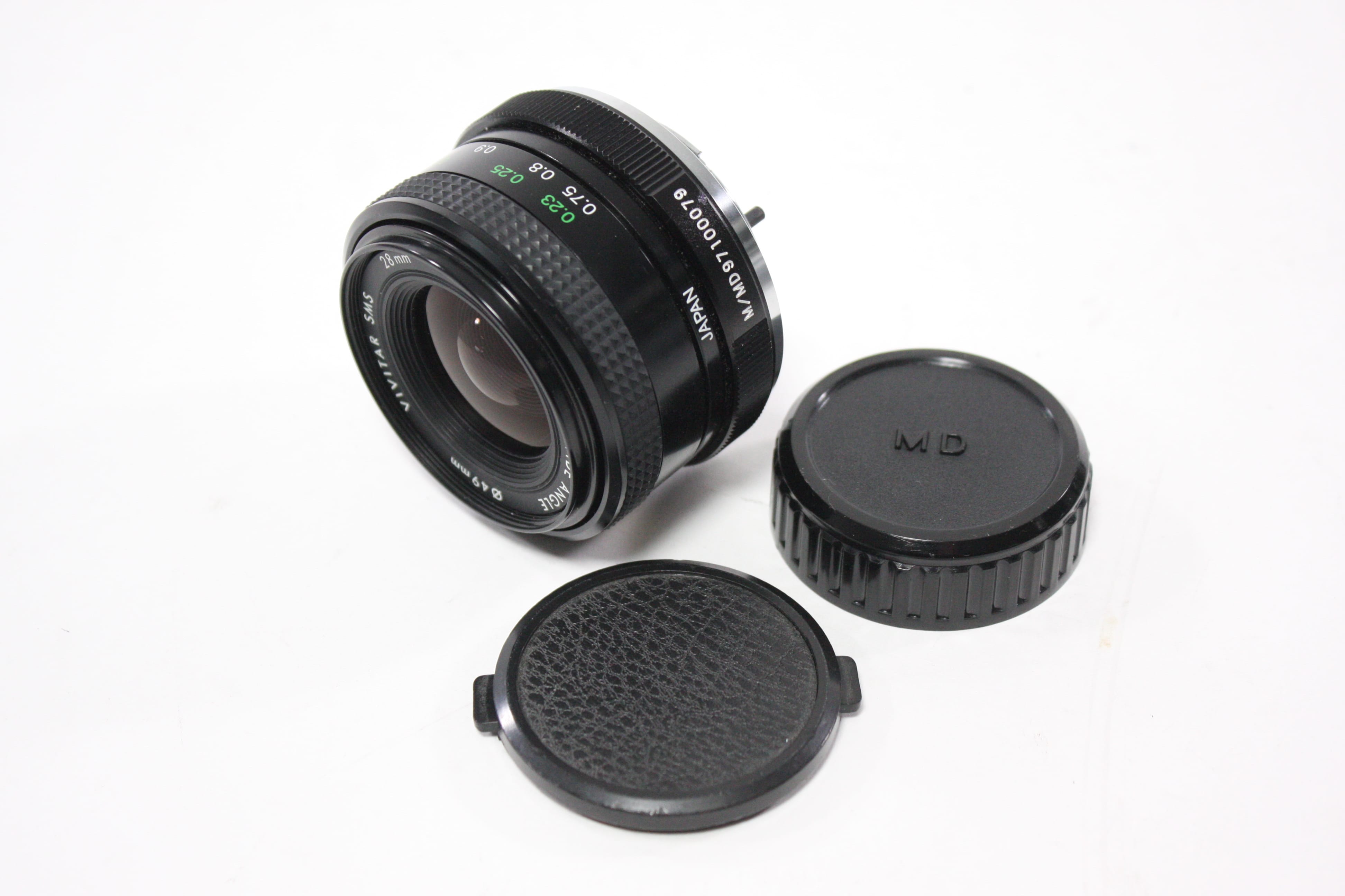 Vivitar 28mm f/2.8 SMS MC Lens for Minolta MD Mount
