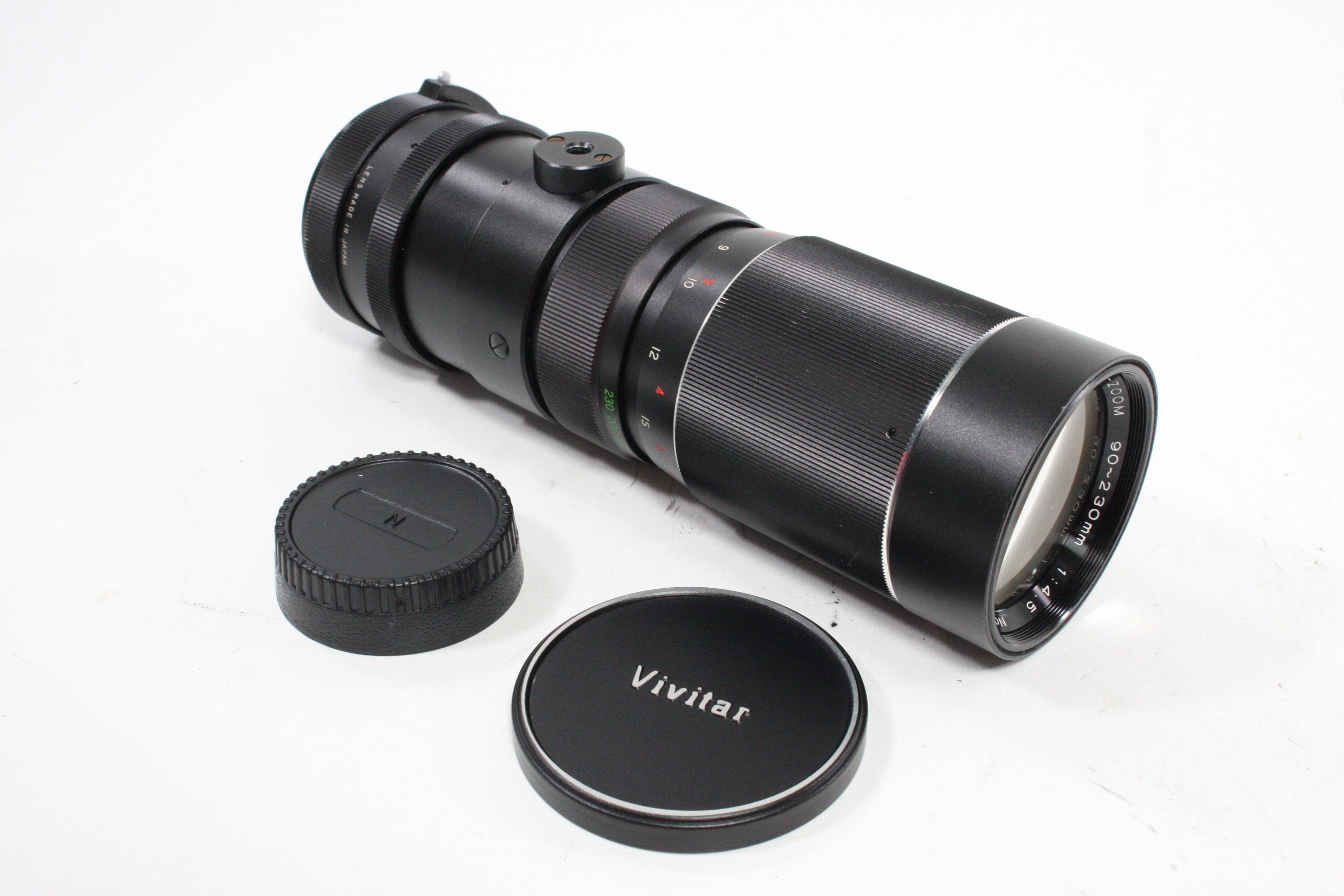 Vivitar 90-230mm f/4.5 Non-AI Lens for Vivitar TX Mount with Nikon F Adapter