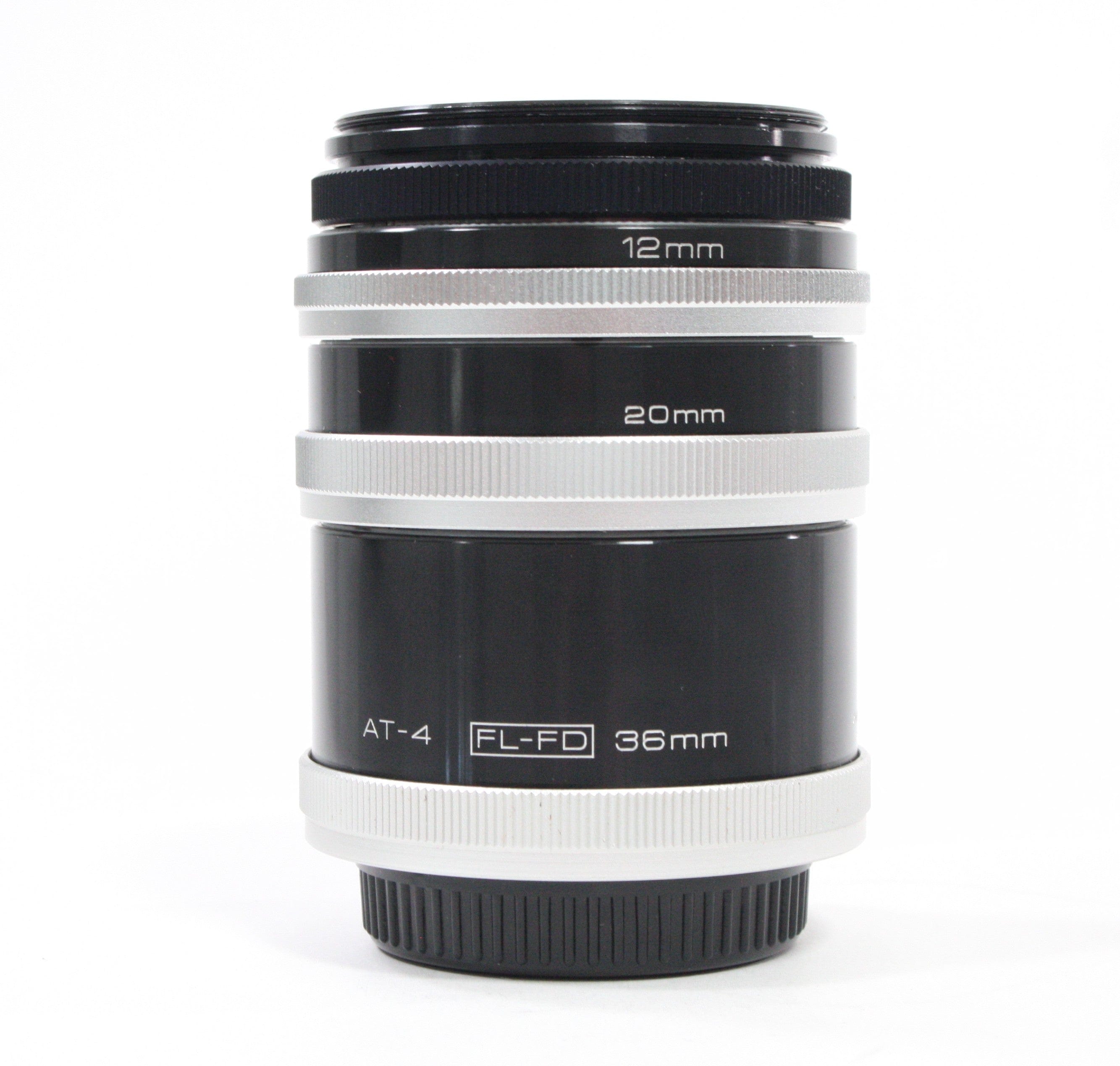Vivitar Auto Extension Tube Set for Canon FL/FD Mount 12, 20, 30mm