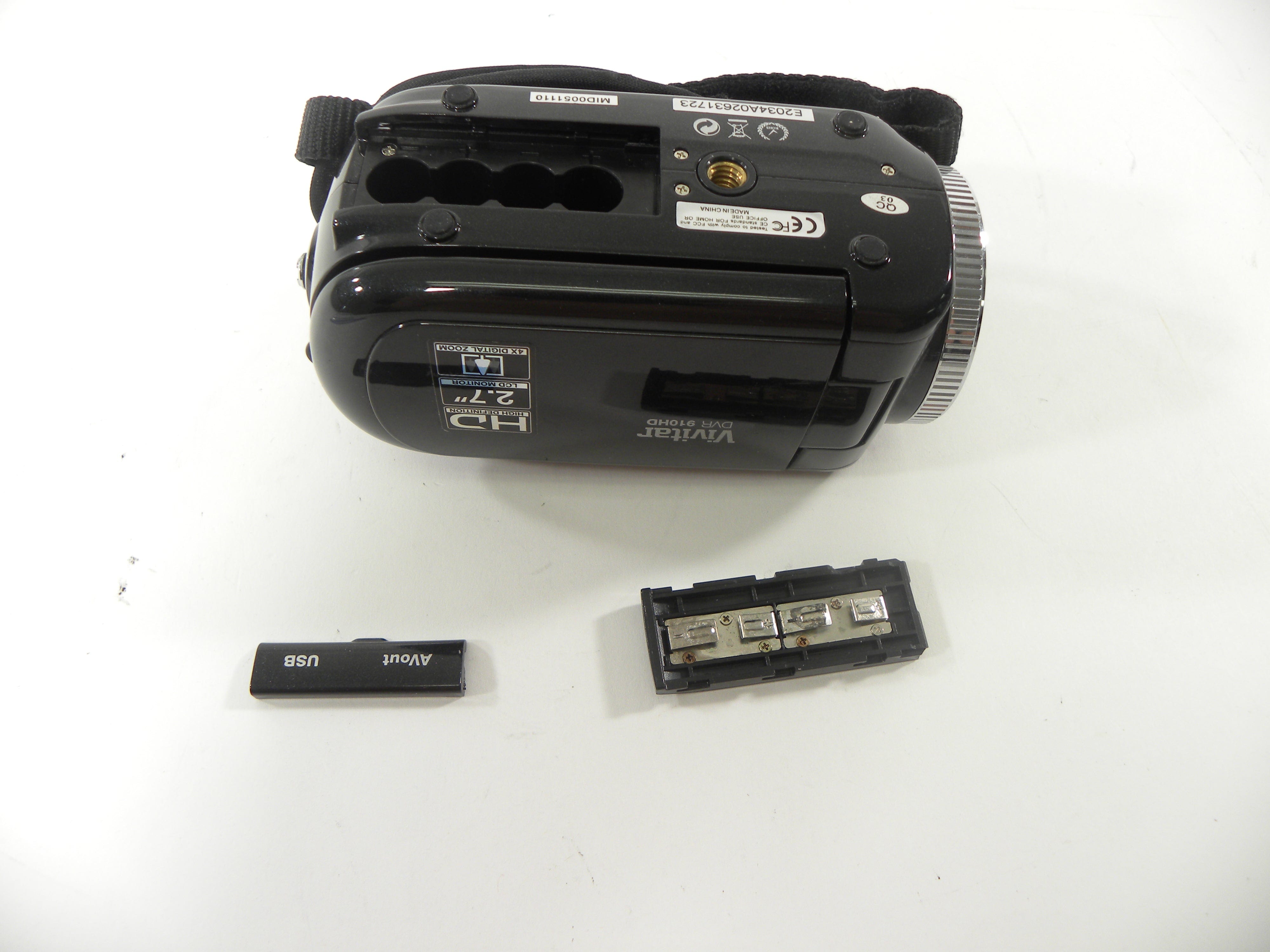 Vivitar DVR 910HD Camcorder AS IS SEE NOTES
