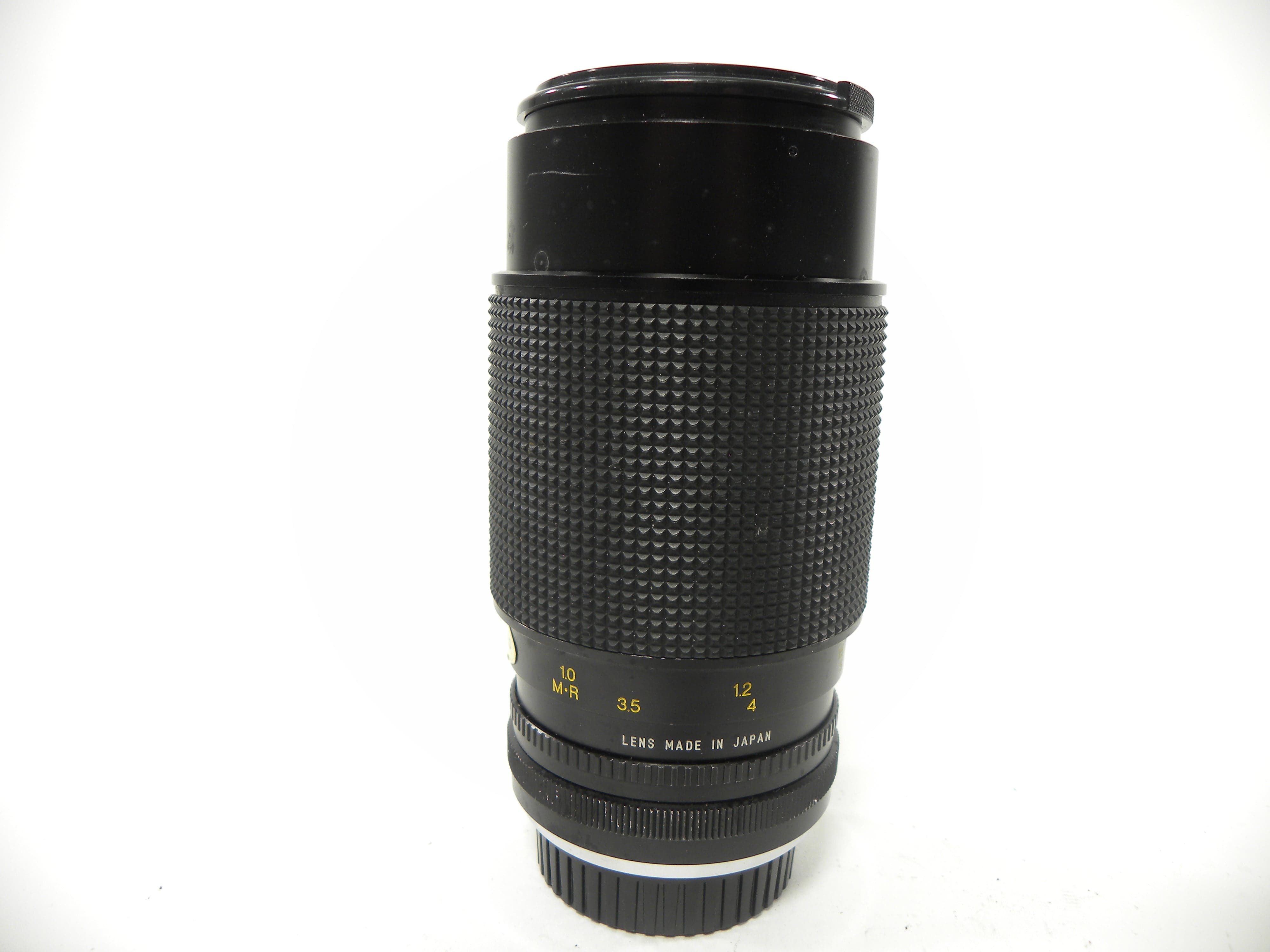 Vivitar MC Macro Focusing Zoom 75-205mm f3.5-4.5 Minolta MD Mount