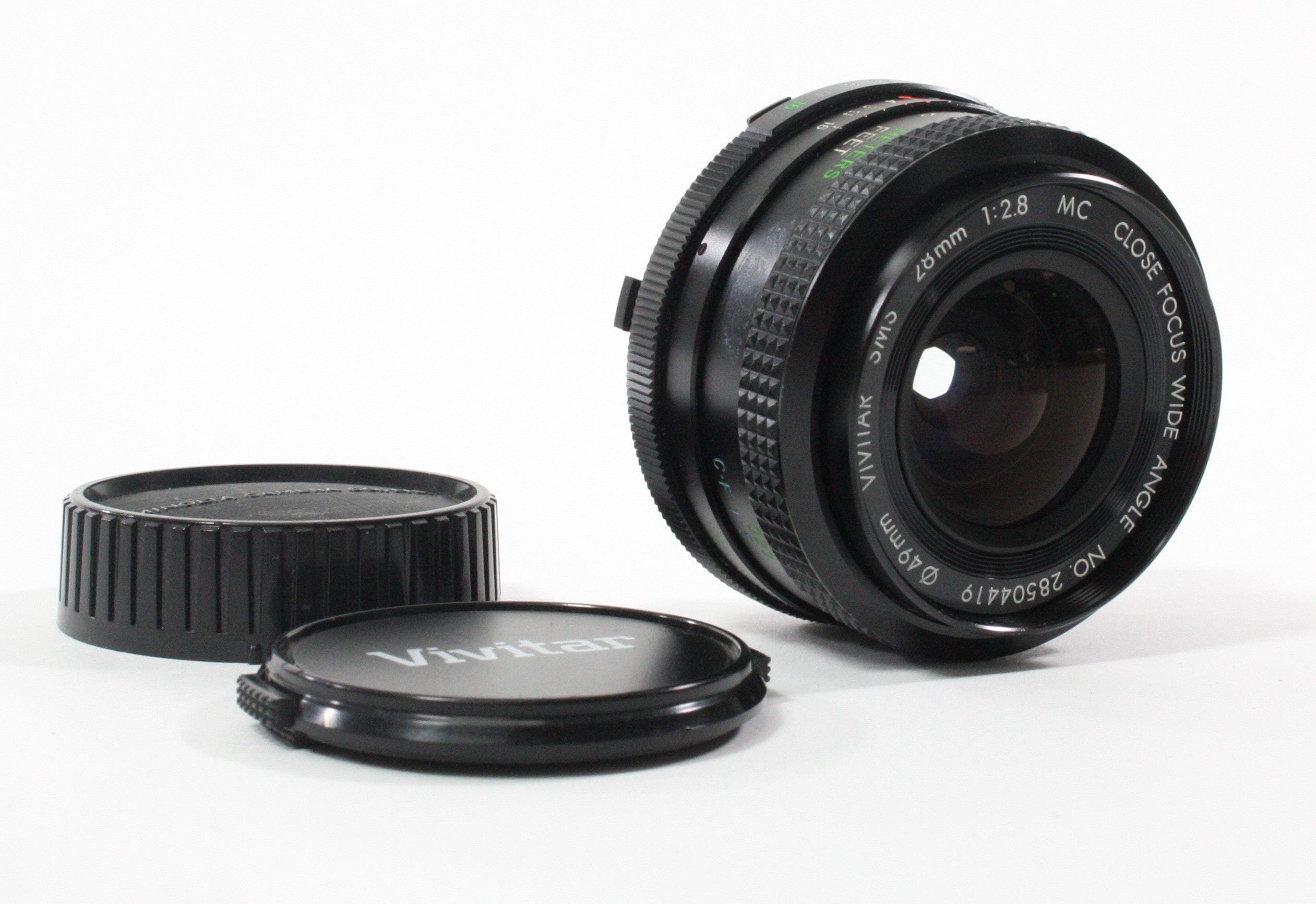 Vivitar SMS 28mm f/2.8 MC lens for Minolta MD Mount