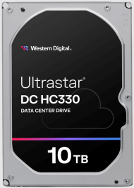 WD (WUS721010ALE6L4 Ultrastar DC HC330 10TB HDD - 7200 RPM, SATA 6Gb/s