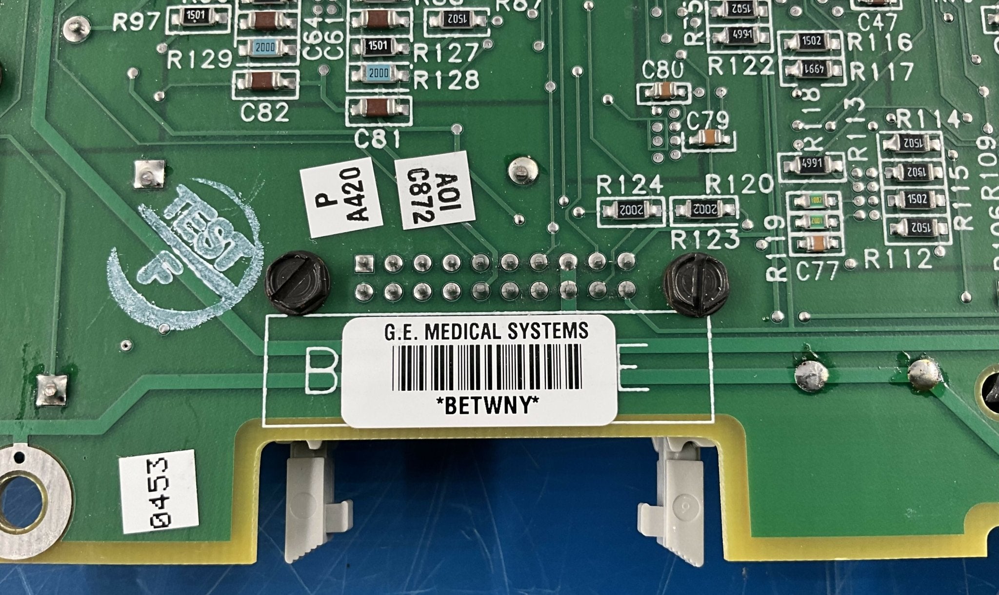 XRII INTERFACE BOARD (2176920 REV. D) GE