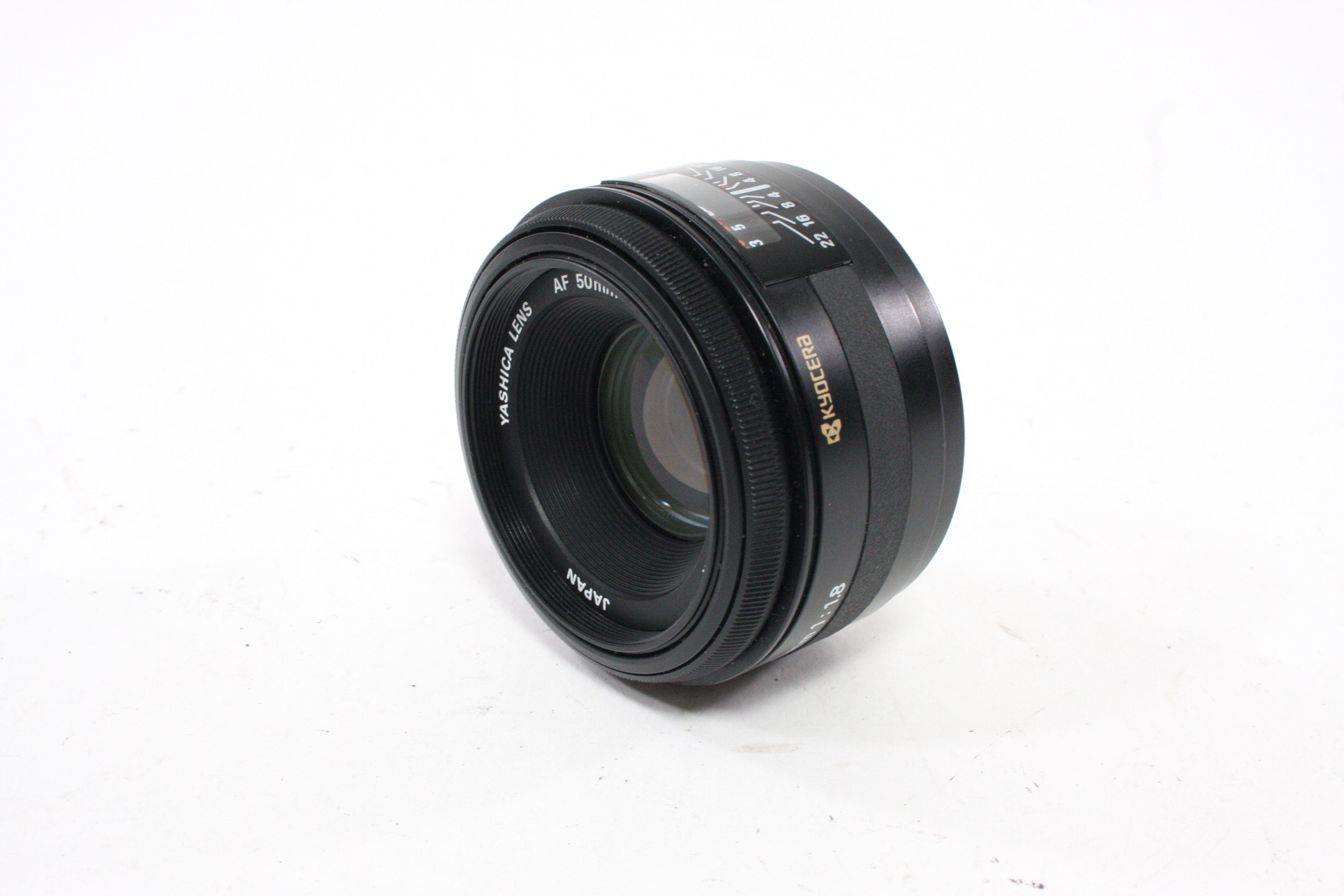 Yashica 50mm f/1.8 AF Lens for Contax/Yashica Mount