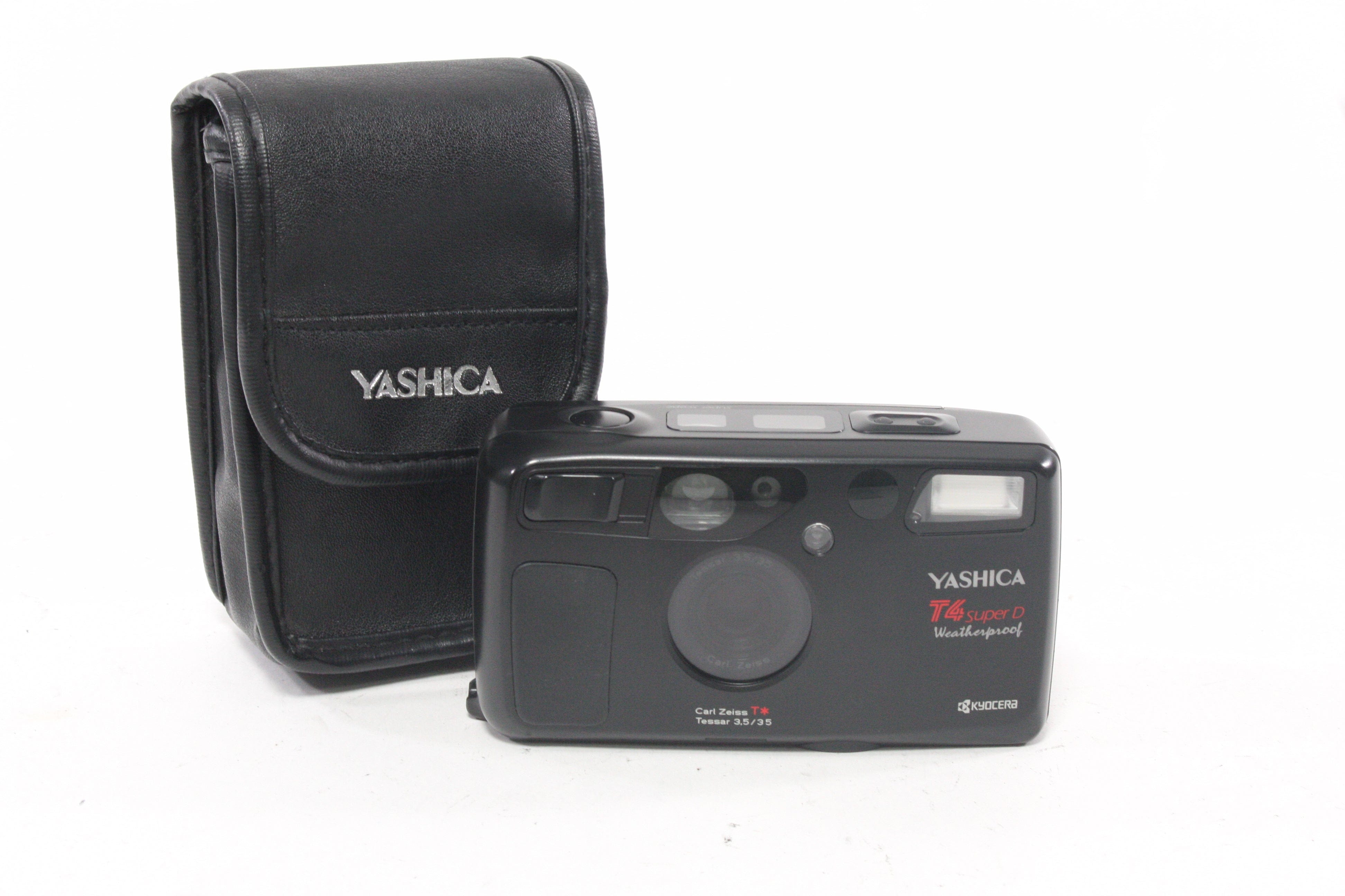 Yashica T4 Super D 35mm Film Camera (Parts / As-Is )