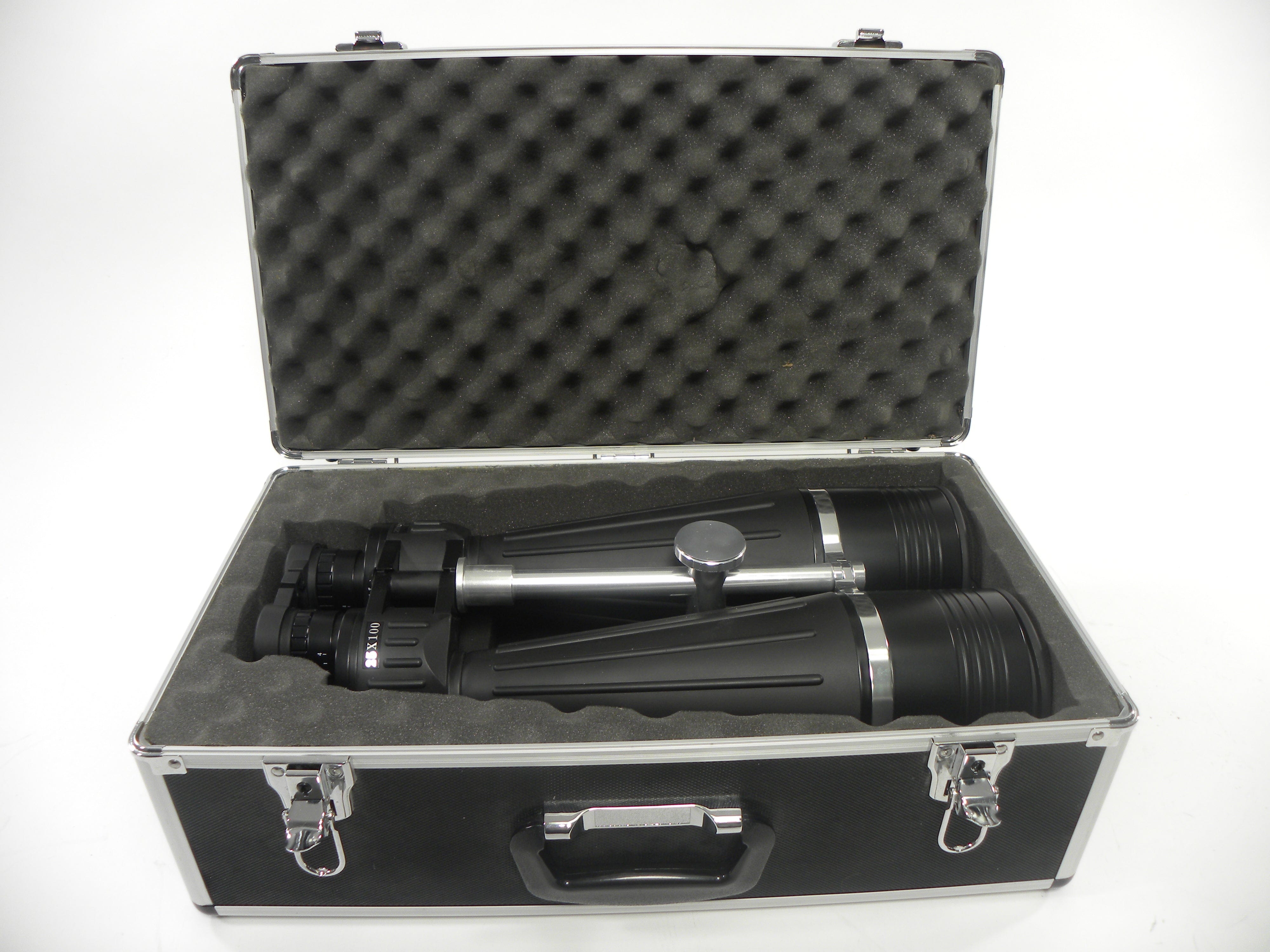 Zhumell 25x100 Binoculars in Case