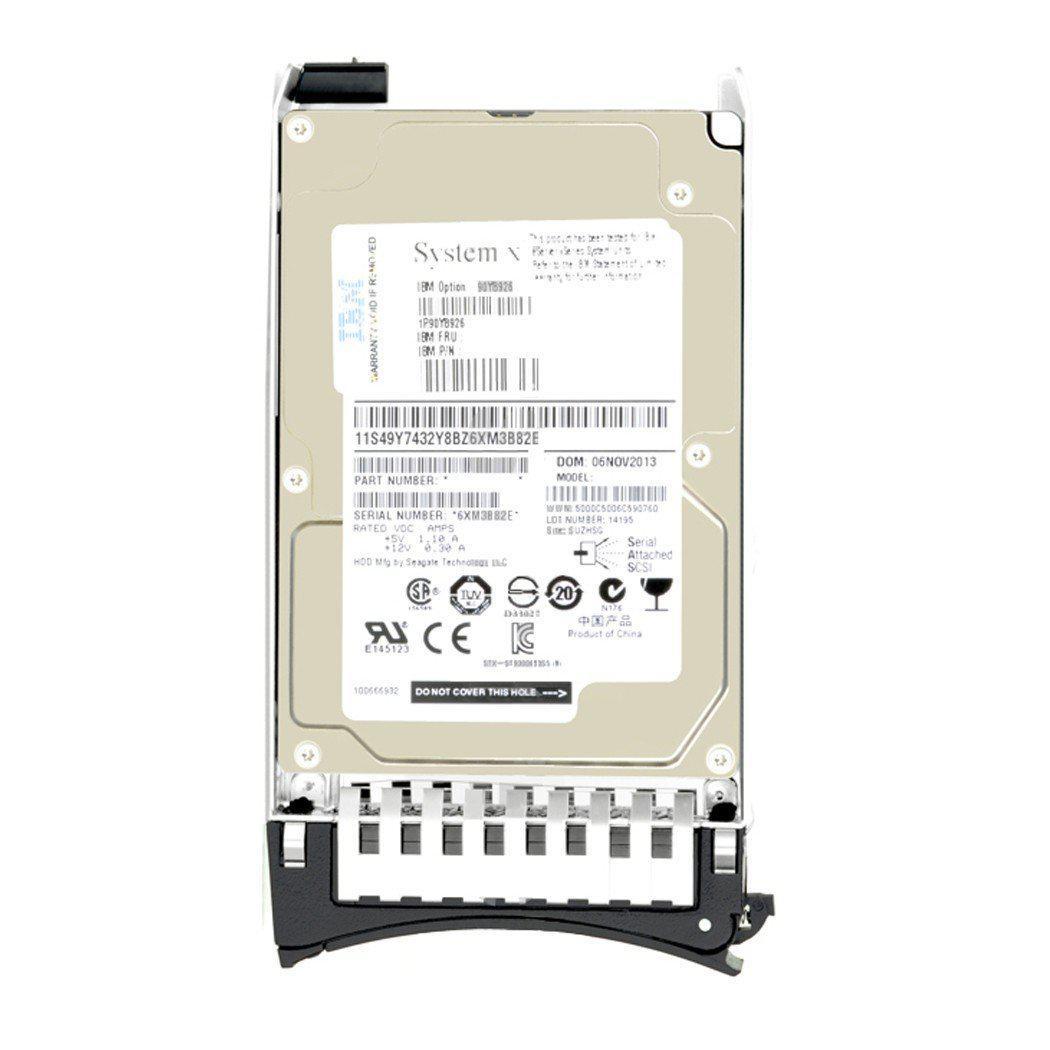00Y2428 IBM 300GB 15K SAS 6GB 2.5" 00Y2499 HARD DRIVE 00Y5705 - AloinfoUSA