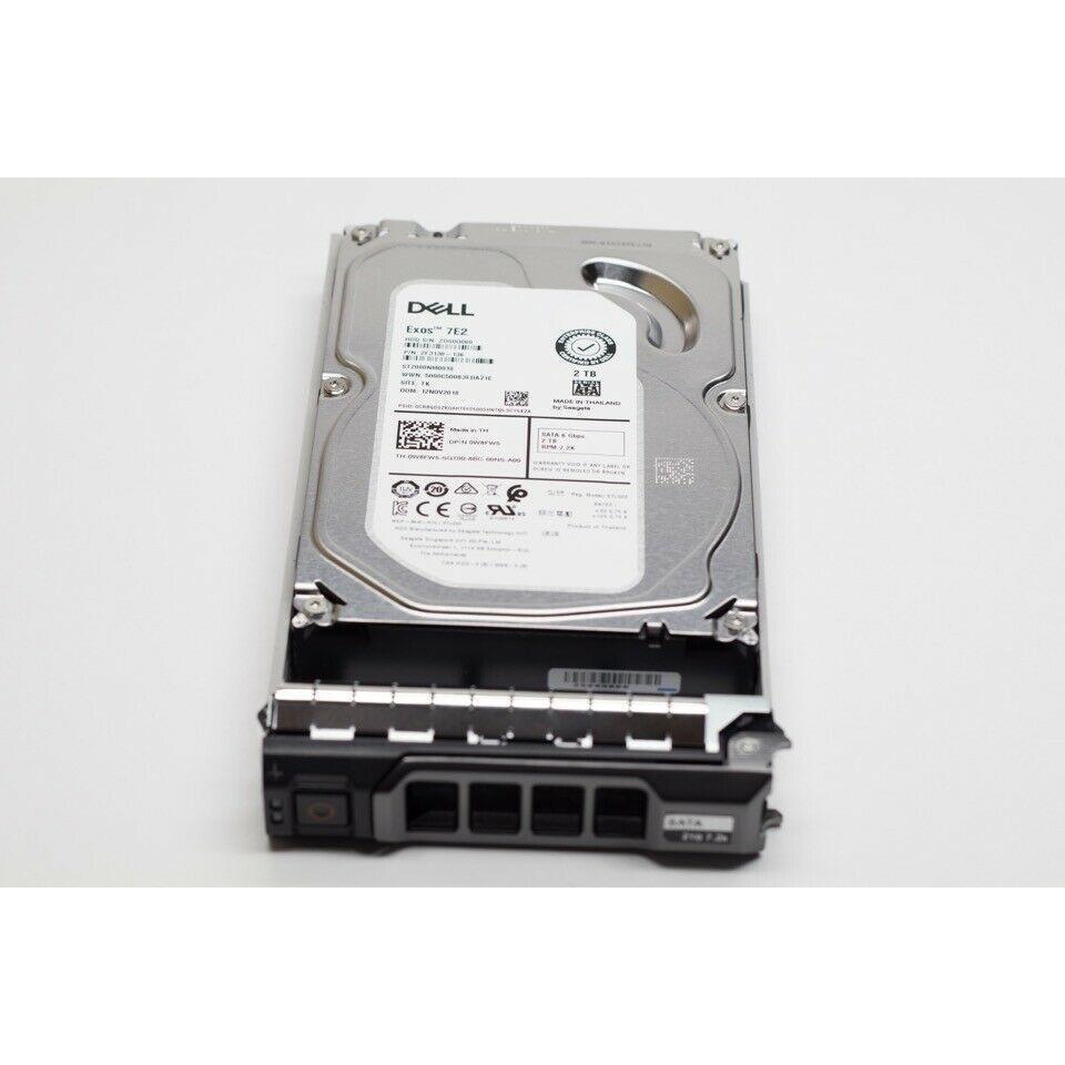 0382H DELL 2TB 7.2K SATA 3.5" 6Gb/s HDD 13GEN - AloinfoUSA