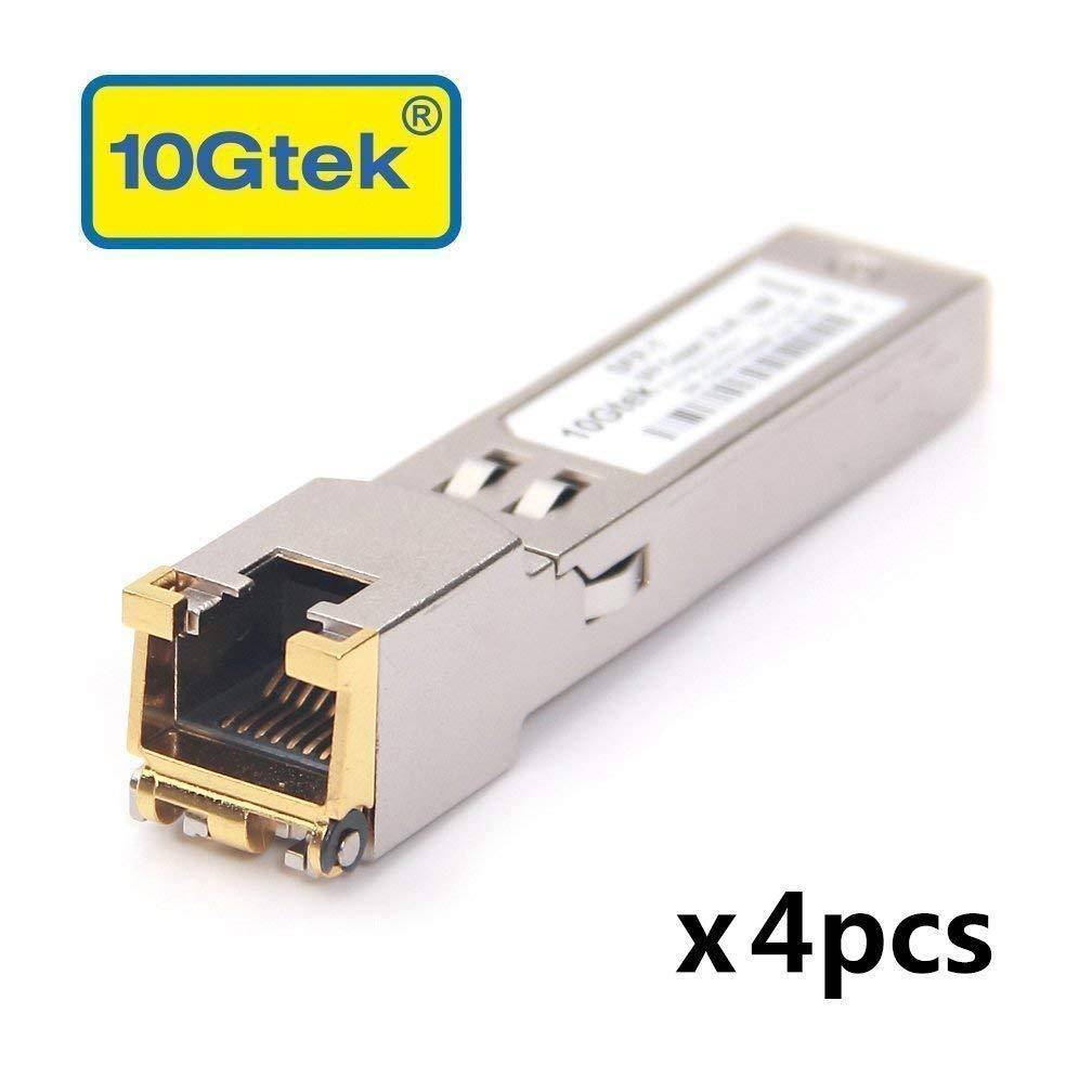 10 Gigabit SFP+ LC Multi-Mode Transceiver, 10GBASE-SR Module for Cisco SFP-10G-SR, Meraki MA-SFP-10GB-SR, Ubiquiti UF-MM-10G, Mikrotik, D-Link, Supermicro, (850nm, DDM, 300m) - AloinfoUSA