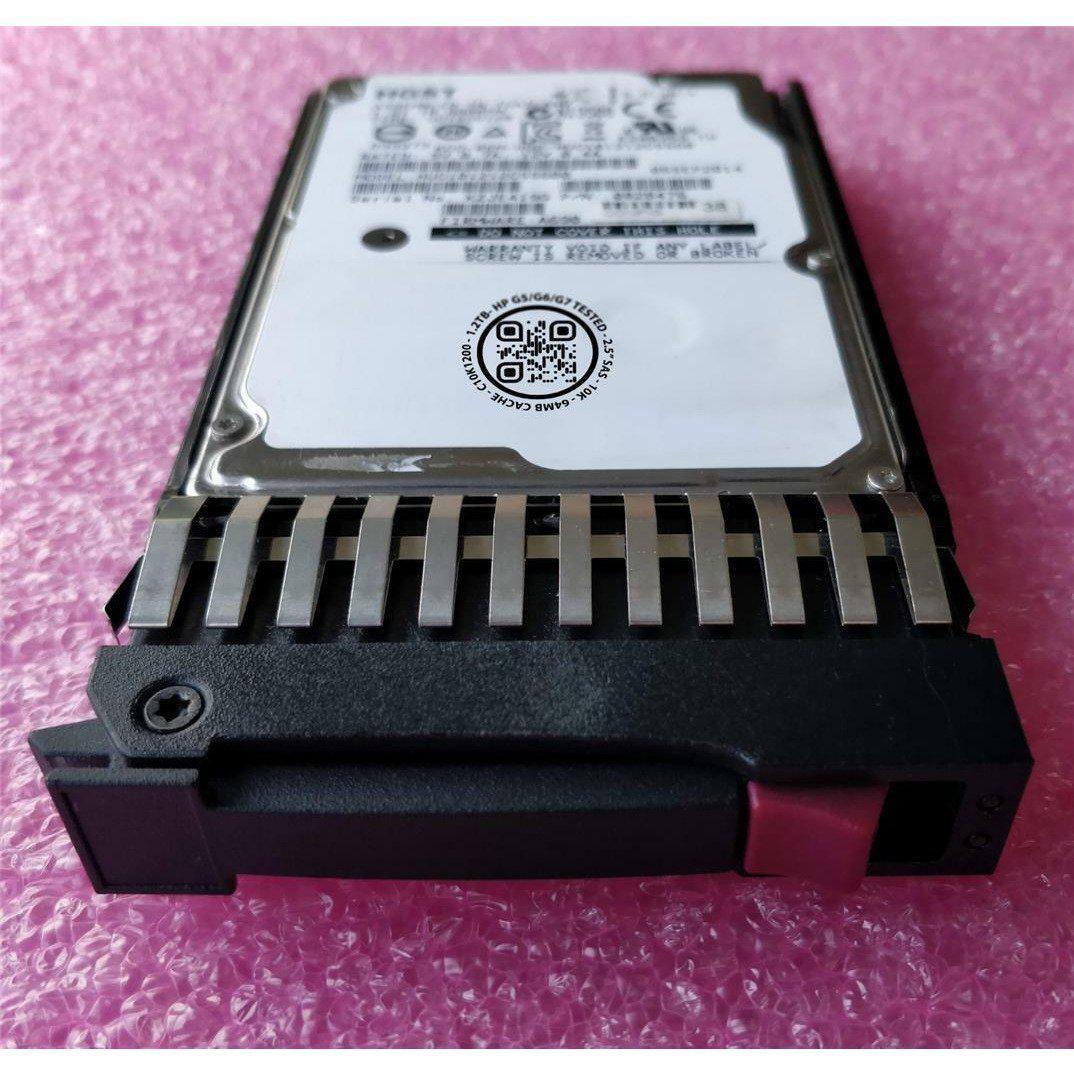 1.2TB HGST 10K 6Gb/s 2.5" SAS Hard Drive HP DL360 DL370 DL380 G5 G6 G7 w/TRAY 829686002678 - AloinfoUSA
