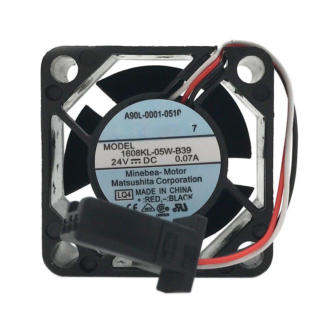 1608KL-05W-B39 24V 0.07/0.08A 4CM 3Wire FANUC special 4020 Cooling fan, cpu cooler heatsink axial 4020 Cooling Fan (0.07A) - AloinfoUSA