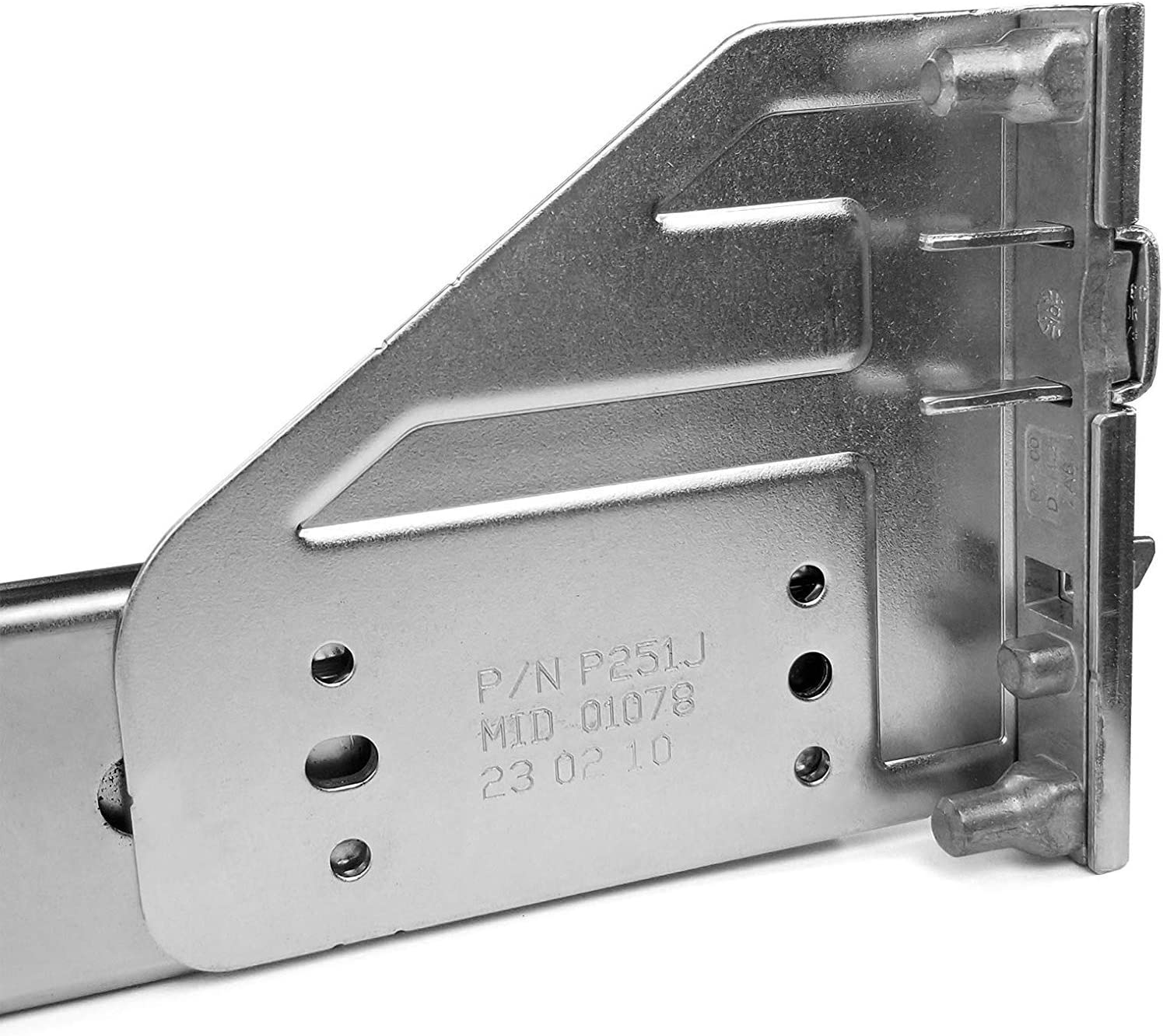 Riele Dell PowerEdge R710 2U Server Sliding Rapid Rail Kit P242J M997J Ready Rails - AloTechInfoUSA