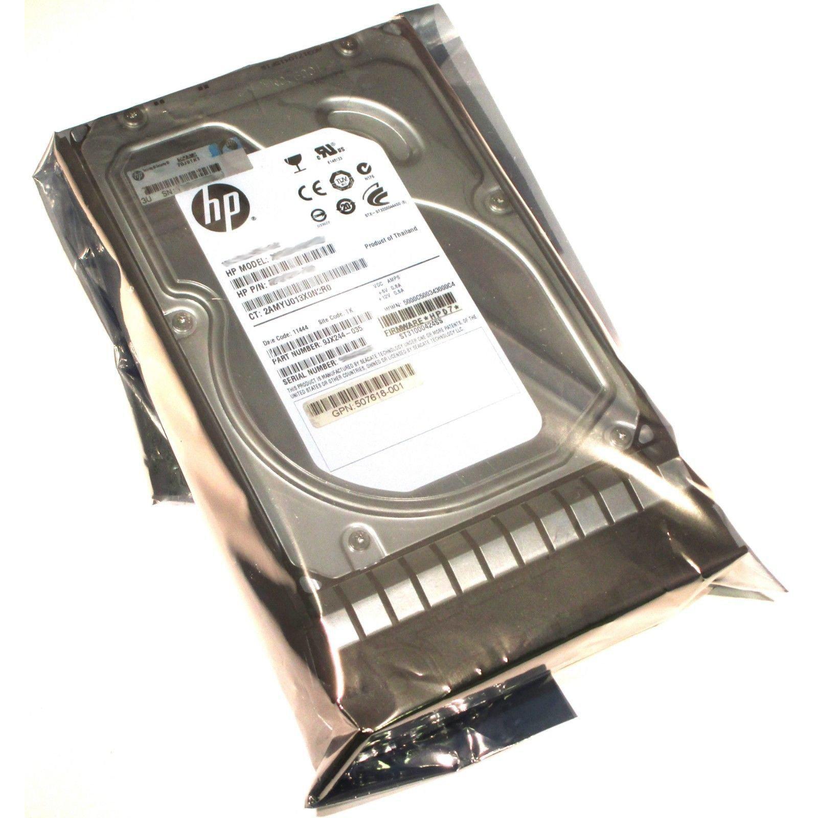 782669-B21 782995-001 HP 6TB 6G SAS 7.2K LFF Mid Line Hot Plug HDD 888793353844 - AloinfoUSA