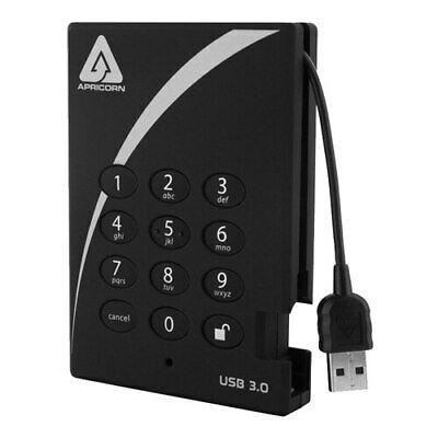 Apricorn 1 TB Aegis Padlock USB 3.0 256-bit AES Encrypted Hard Drive 708326913195 - AloinfoUSA