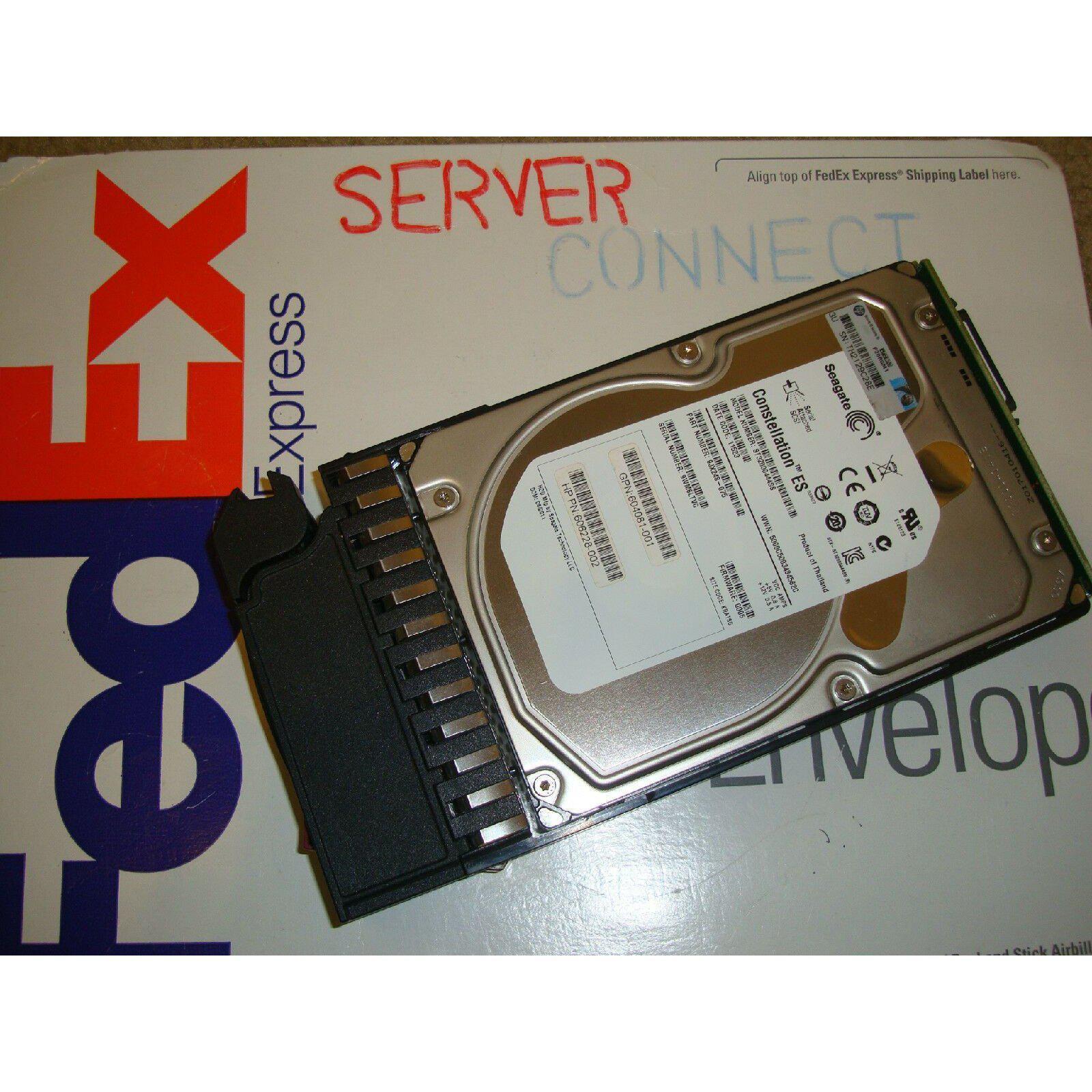 AW555B 658427-002 - HP P2000 2TB 6G SAS 7.2K 3.5IN MDL Harddrive 606228-002 - AloinfoUSA