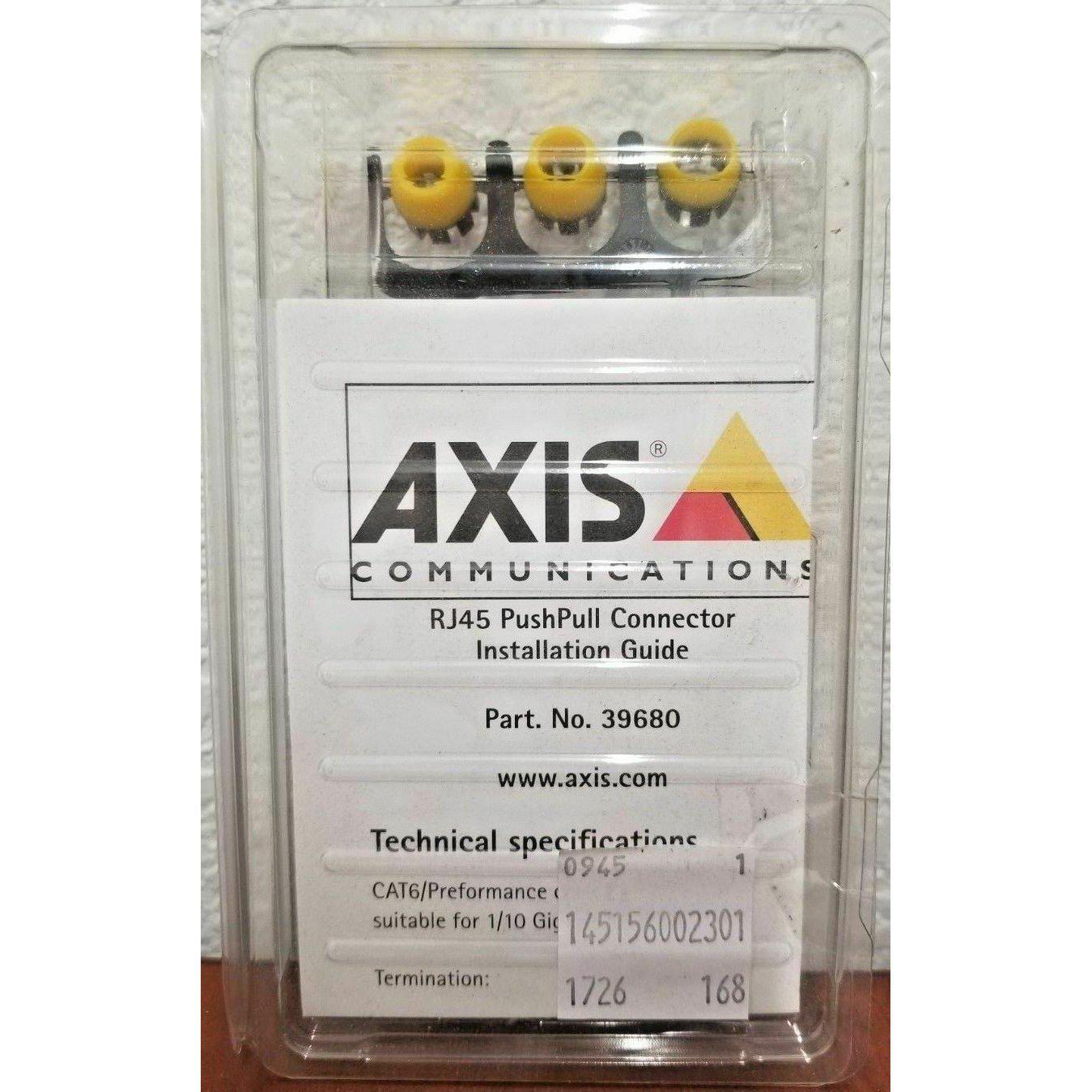 Axis 39680 RJ45 PushPull Connectors kit - AloinfoUSA