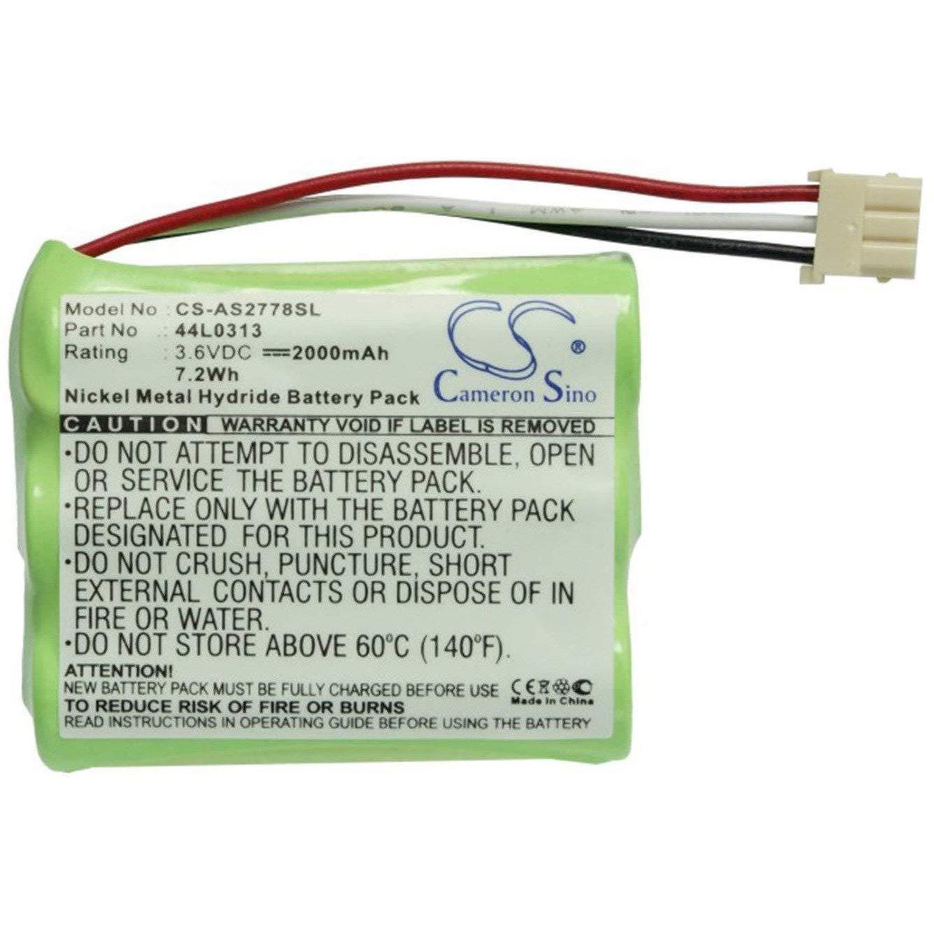 Bateria 2000mAh Battery for IBM AS400, AS400 i5, AS2740, Cache Controller FC2778, - AloinfoUSA