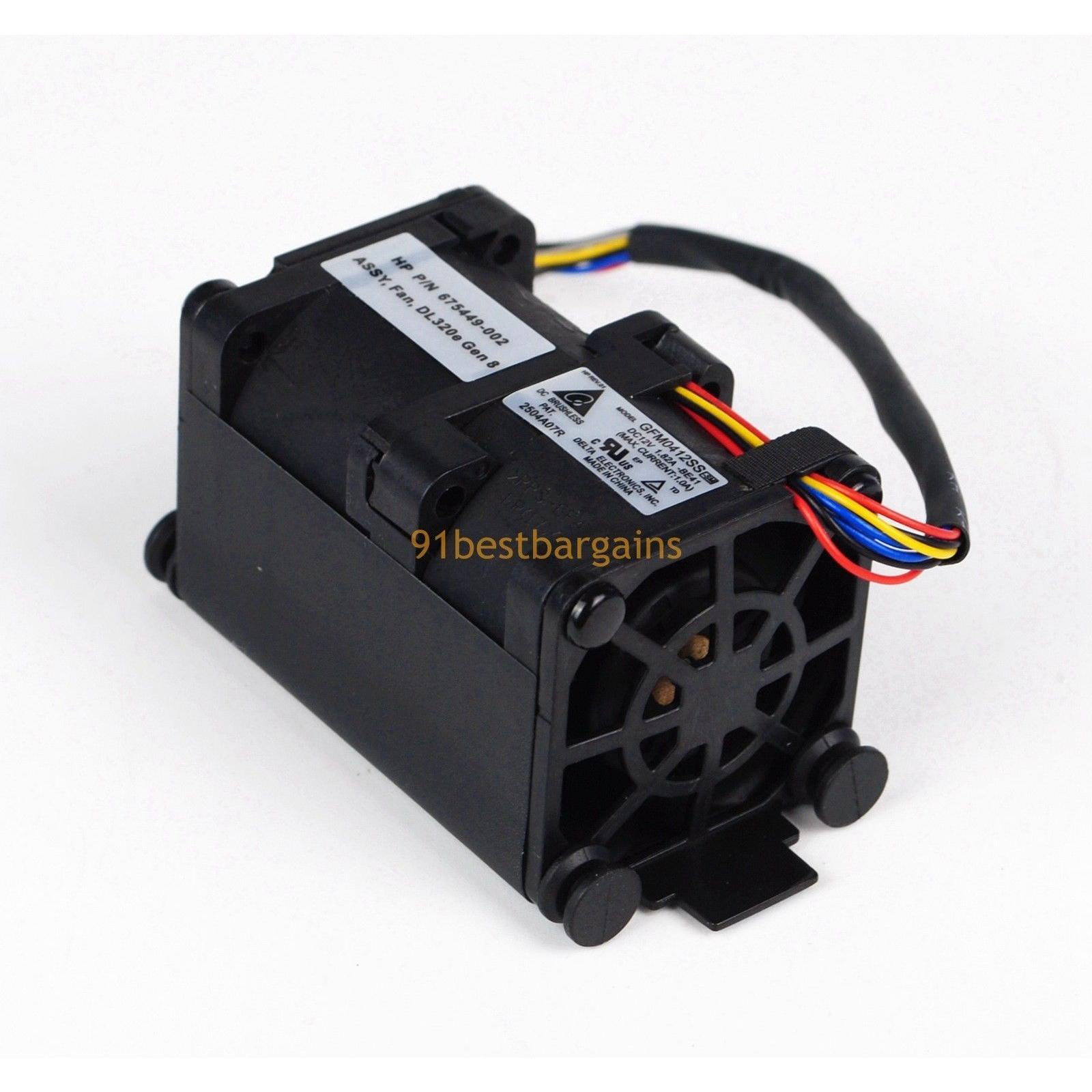 Cooling Fan for HP DL320E G8 675449-002 GFM0412SS DD003 Cooler Server - AloinfoUSA