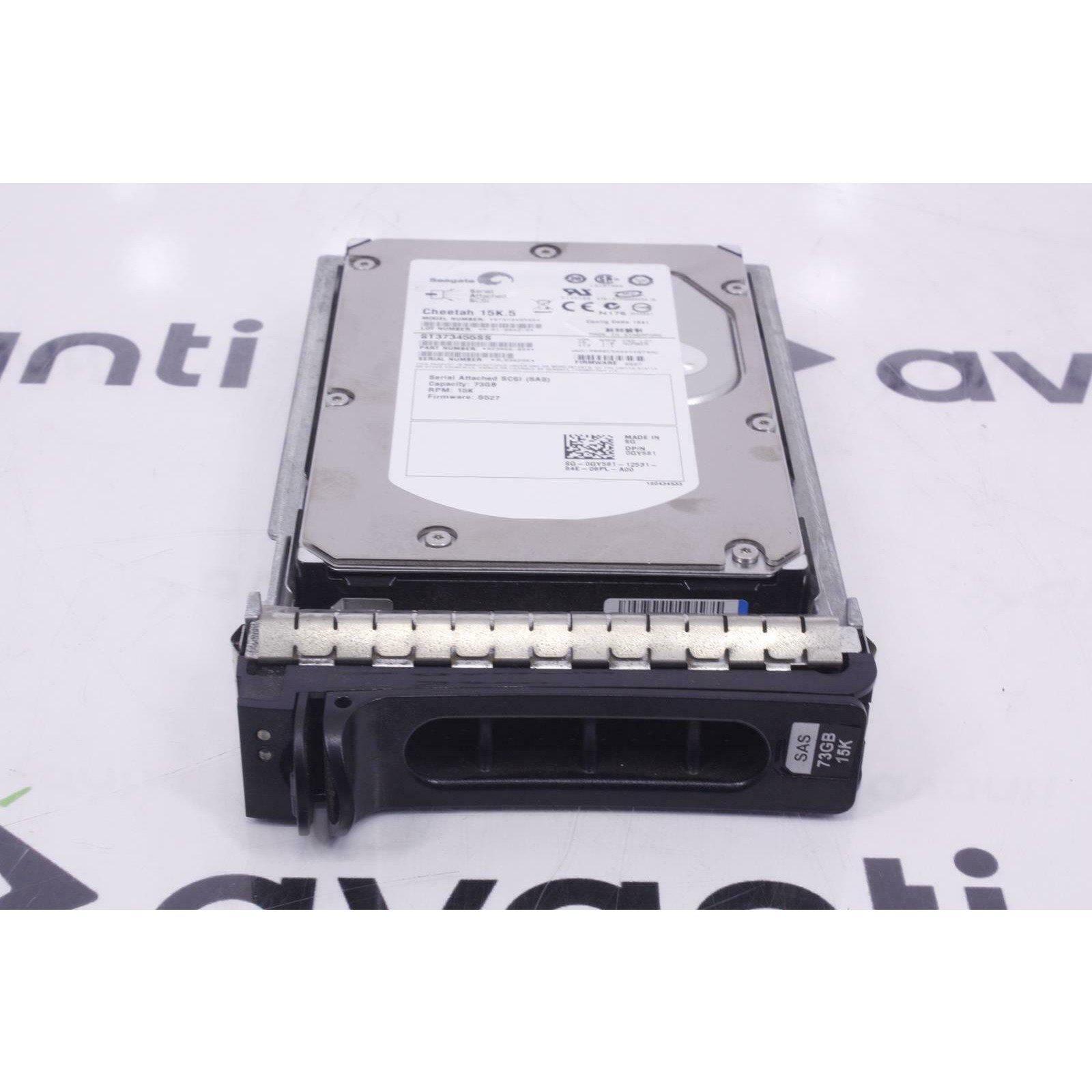 Dell 0GY581 GY581 Seagate ST373455SS 9Z3066-054 Cheetah 73.4GB 15.5K 102646335383 - AloinfoUSA