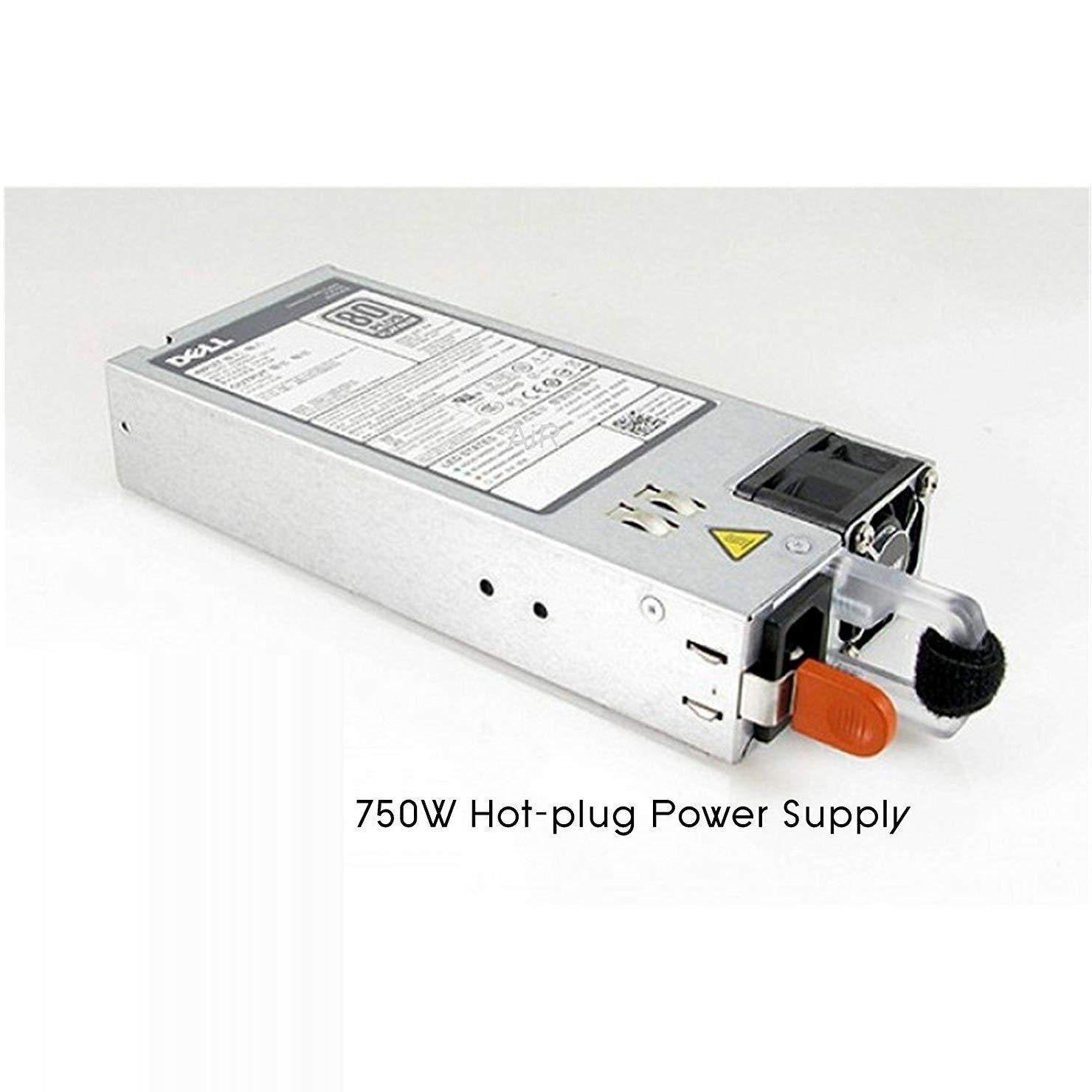 Dell 750W redundant power supply for PowerEdge R720, R720XD, R520, R620, R820, T320, T420 and T620 server. - AloinfoUSA