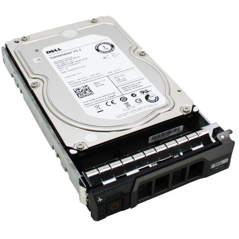 DELL FNW88 1TB 7.2K 6GB/s SAS 3.5" HDD HARD DRIVE ST1000NM0023 W/TRAY 5712505471401 - AloinfoUSA