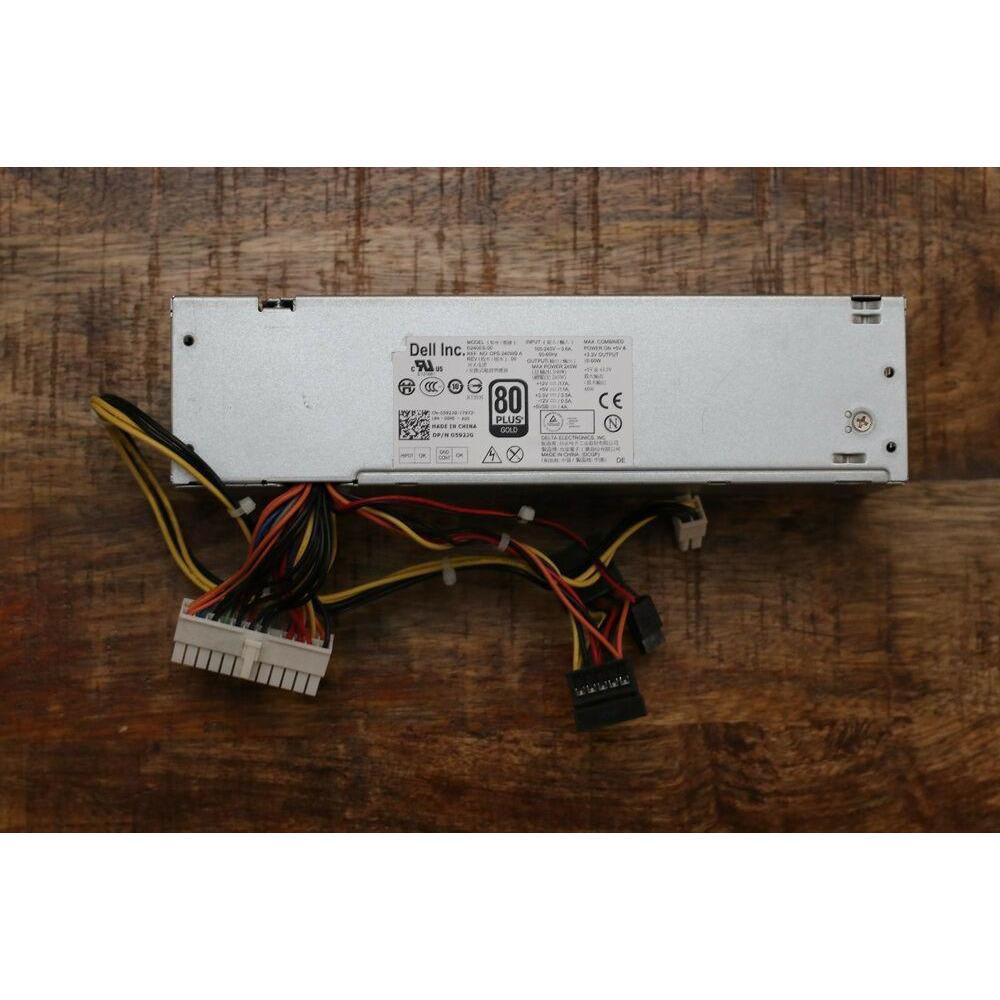 Dell Optiplex 790 SFF PSU 240W H240ES-00 0709MT 02TXYM 0592JG 03WN11 - AloinfoUSA
