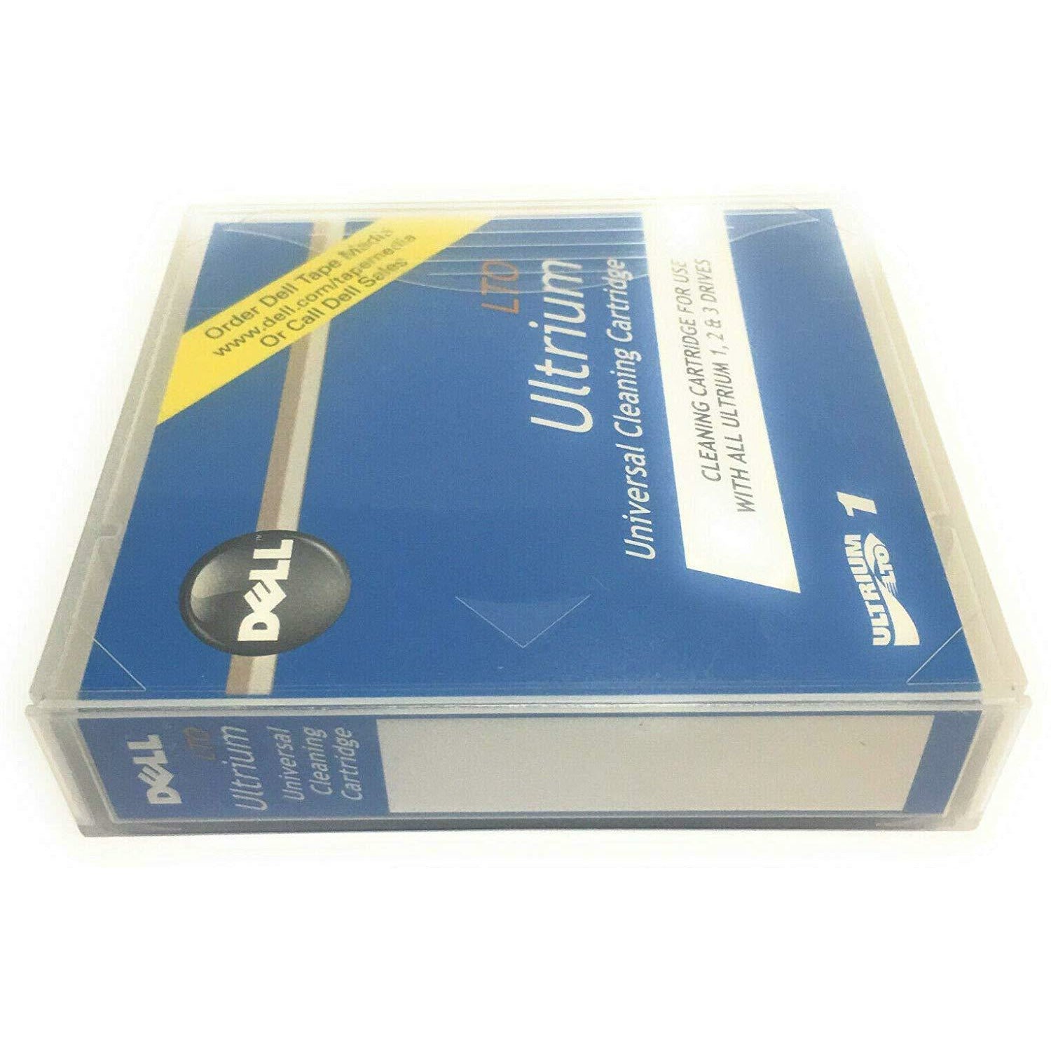 DELL Ultrium LTO Universal Cleaning Cartridge, Part # 01X024 for LTO-1, LTO-2, LTO-3, LTO-4 & LTO-5 Ultrium Drives - AloinfoUSA