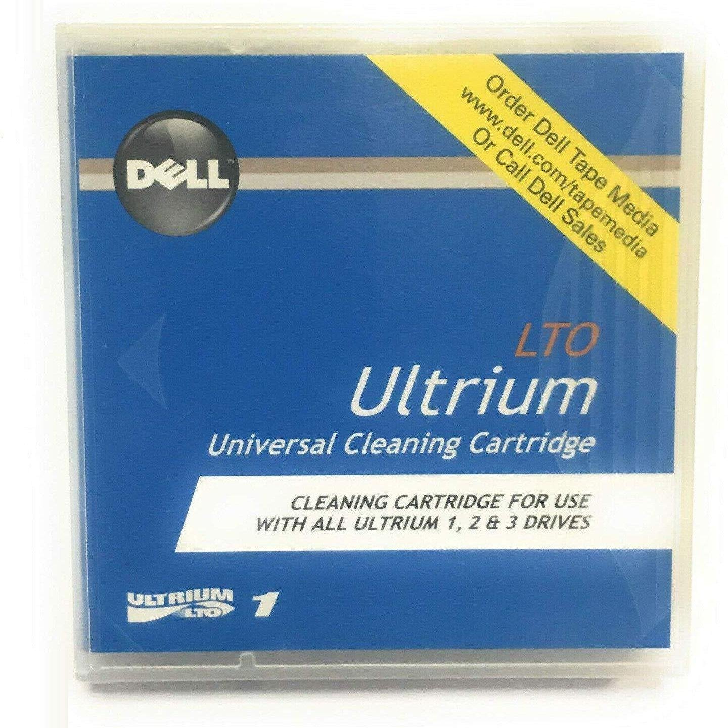 DELL Ultrium LTO Universal Cleaning Cartridge, Part # 01X024 for LTO-1, LTO-2, LTO-3, LTO-4 & LTO-5 Ultrium Drives - AloinfoUSA
