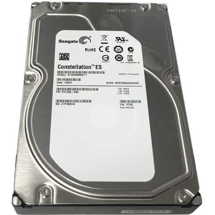 Disco Seagate Constellation ES ST2000NM0011 2TB 7200 RPM 64MB Cache SATA 6.0Gb/s 3.5" Enterprise Hard Drive - AloinfoUSA