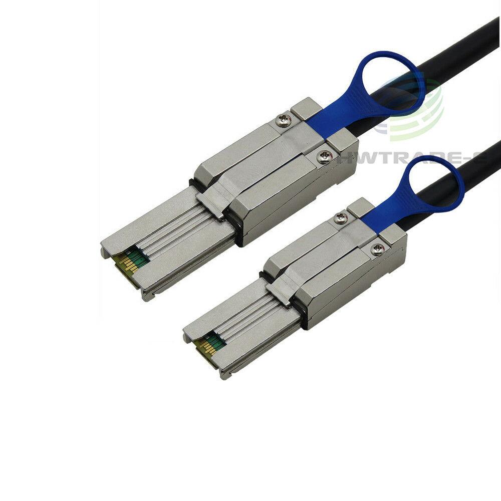 External Multila Mini SAS SFF-8088 to SFF-8088 Cable Mini SAS 26P 3FT 1M 713243025142 - AloinfoUSA