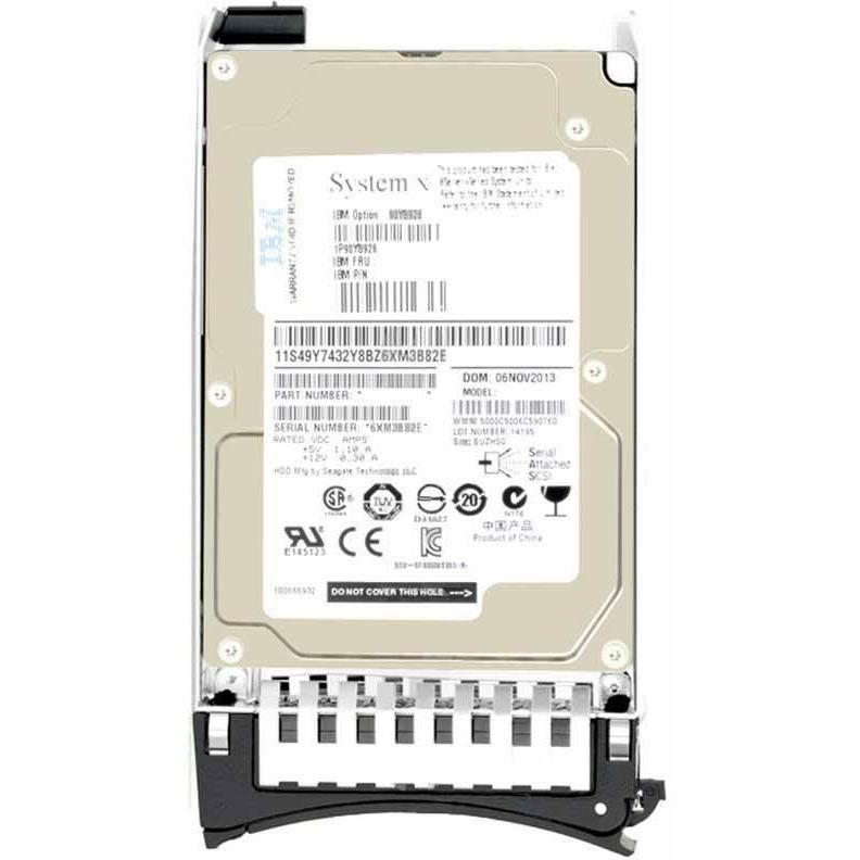 HD 1TB SAS 7.2k RPM 2.5" 6G para IBM Lenovo 00AJ086 - AloinfoUSA