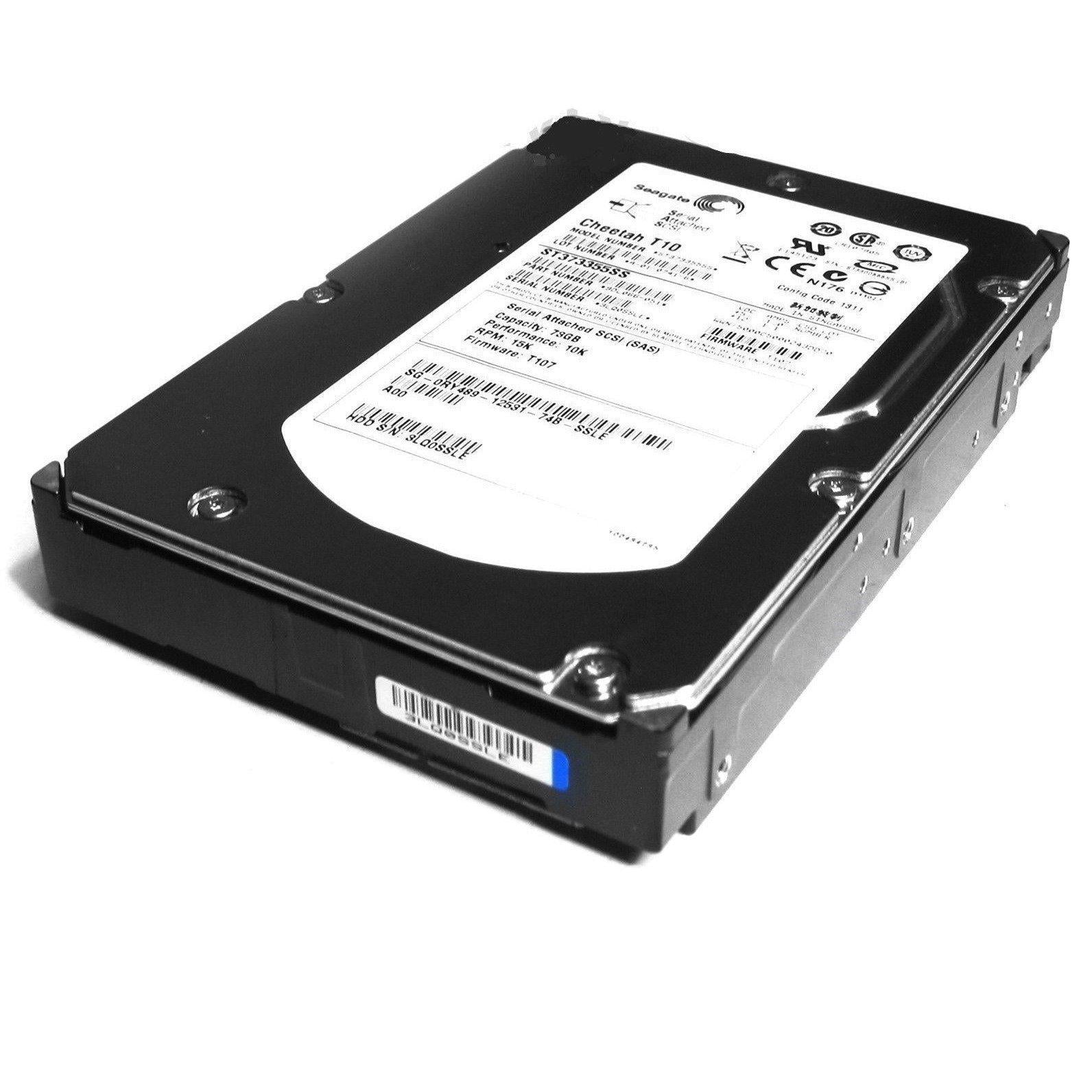 HD 73GB SAS 15k RPM 3.5'' 3G Hot Plug para Dell ST373455SS - AloinfoUSA