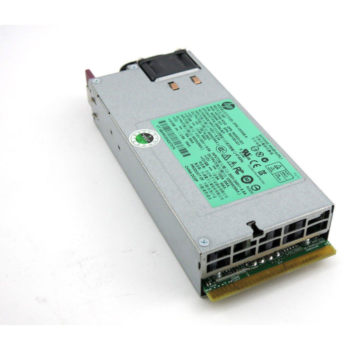 HP 1200 Watt G5 G6 G7 G8 ProLiant DL380 DL385 DL785 ML350 Server Power Supply 719826776647 - AloinfoUSA