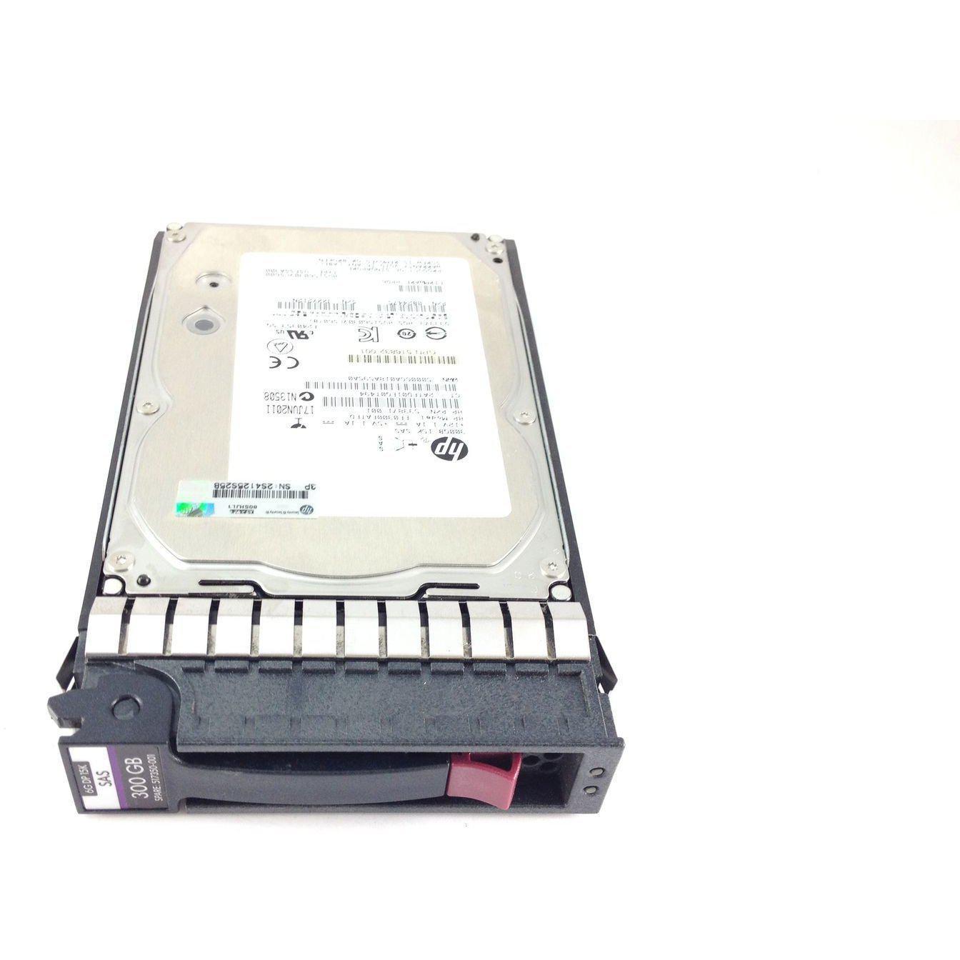 HP 516814-b21 516832-001 517350-001 300GB 15K 3.5" 6G DP HDD - AloinfoUSA