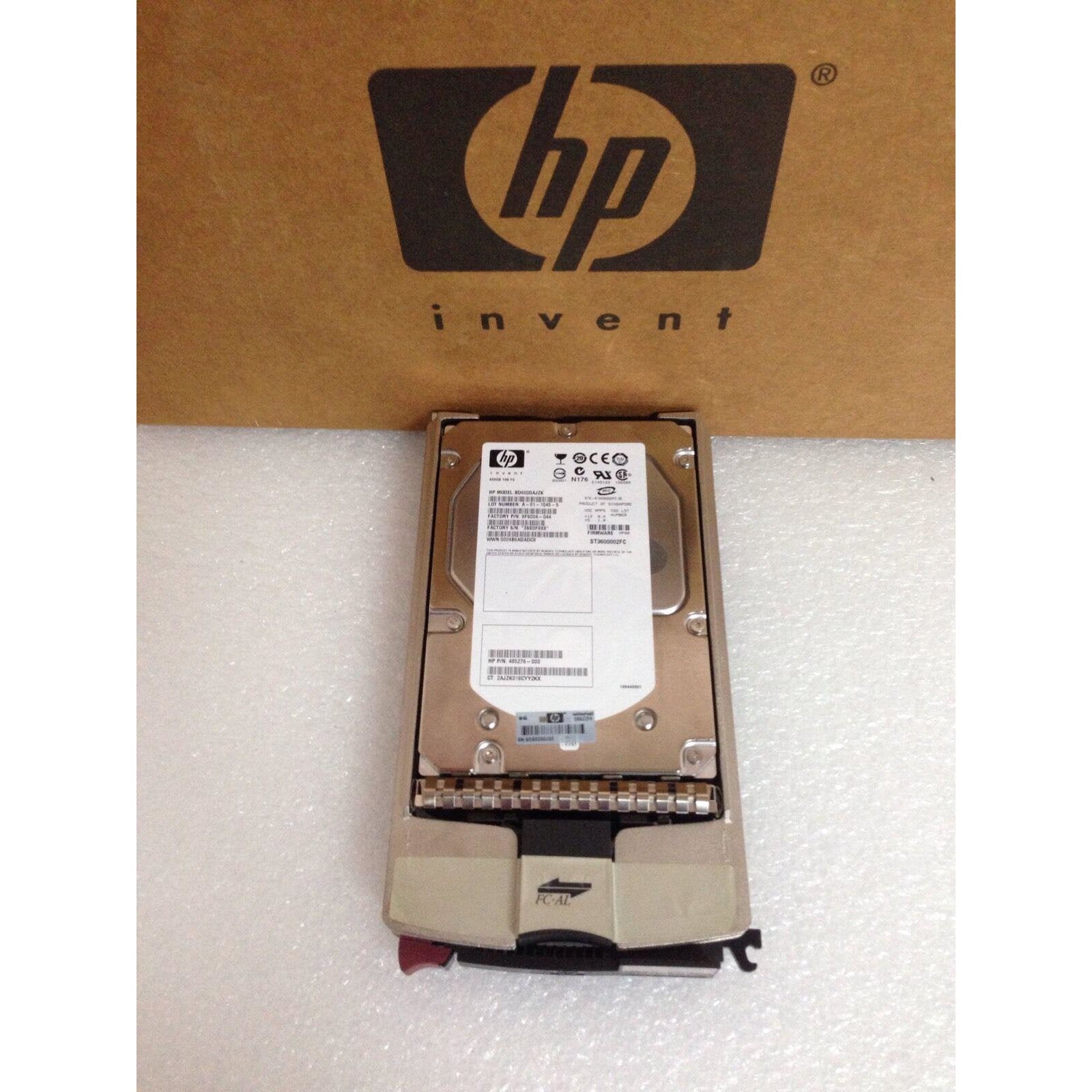 HP AP730A AP730B 518737-001 BD600DAJZK 600GB 10K 3.5" fibre channel hard drive - AloinfoUSA