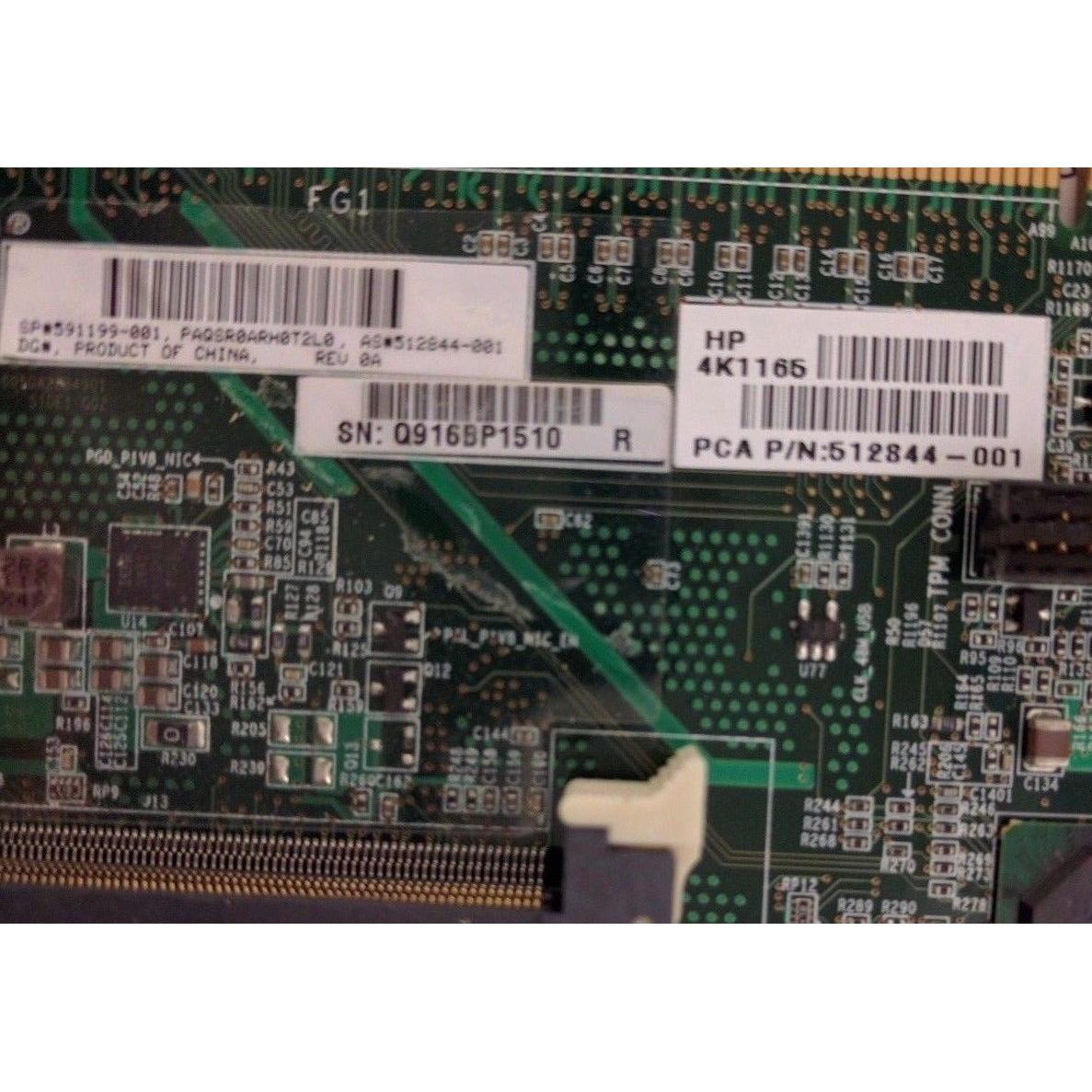 HP ProLiant 512844-001 DL580 / DL585 G7 SPI Riser Board 591199-001 617527-001 Placa - AloinfoUSA