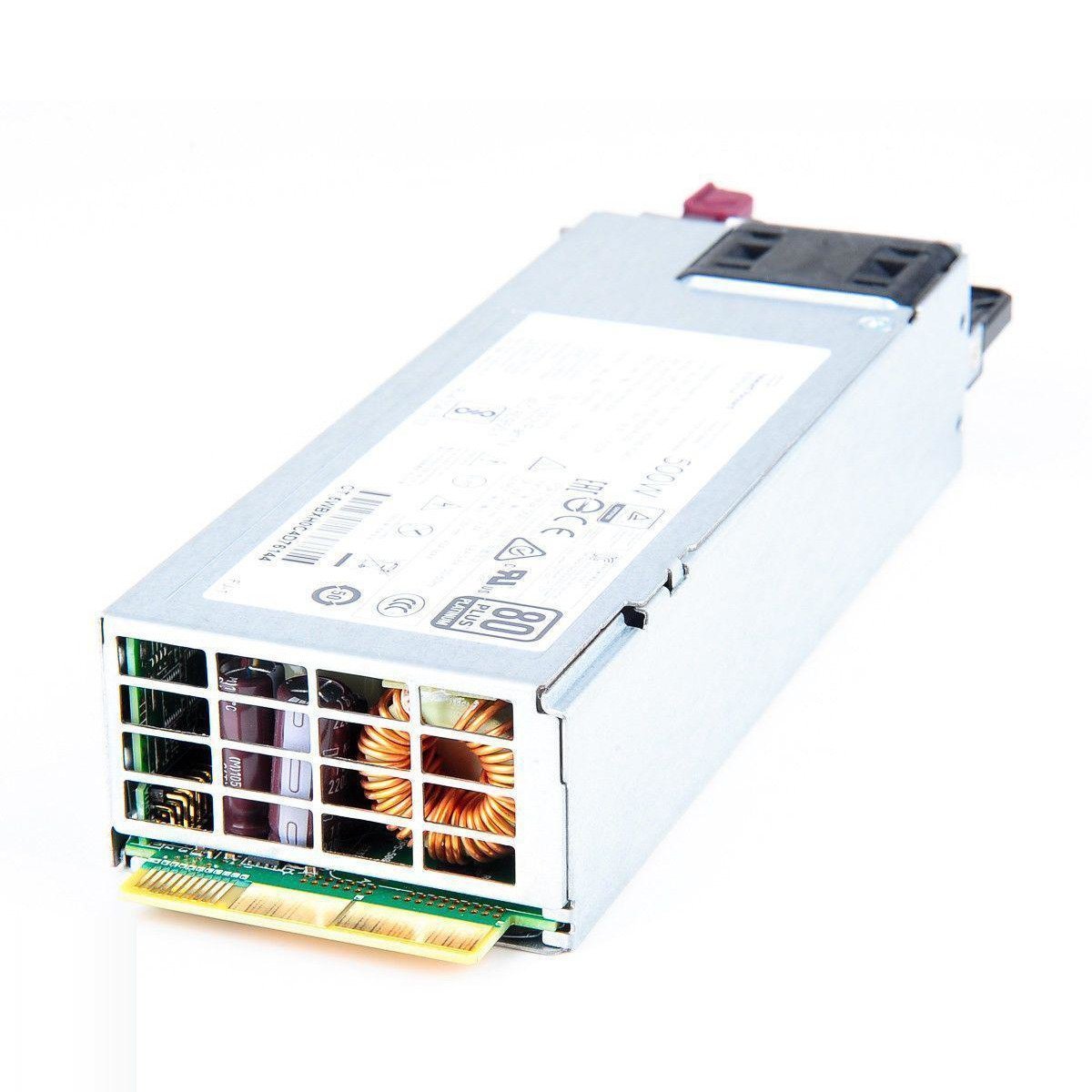 HPE 500W Hot Swap Power Supply DL360 DL380 ML350 Gen9 Gen10 865408-B21 4052777211291 - AloinfoUSA