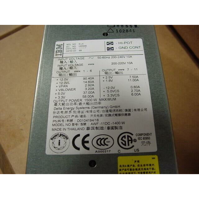 IBM 7888-9117 / 97P5676 / 39J2779 1400W P SERIES POWER SUPPLY AWF-11DC-1400W - AloinfoUSA