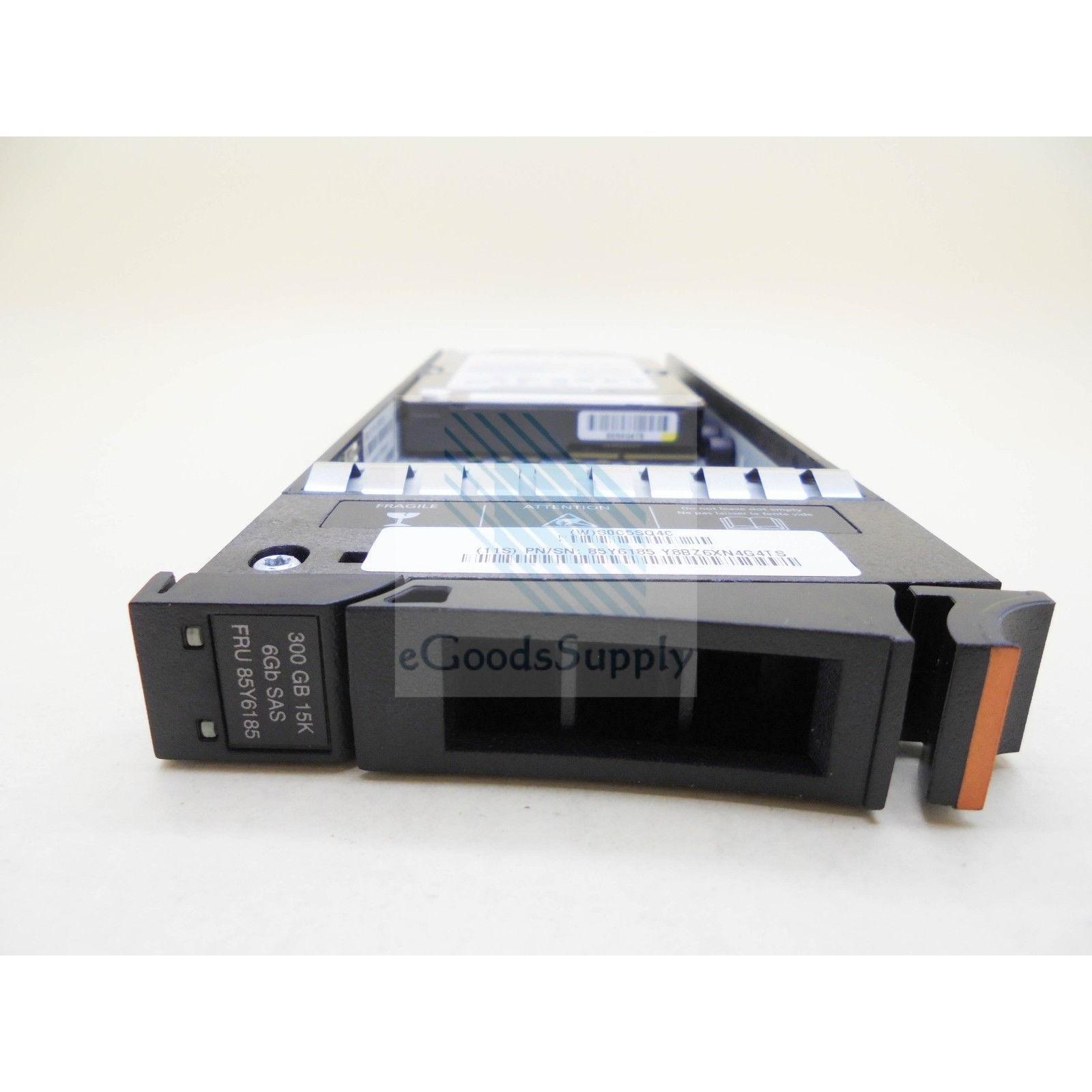 IBM 85Y6185 V7000 300GB 2.5'' 15K 6GB SAS HDD Hard Drive w/Tray 658759207487 - AloinfoUSA