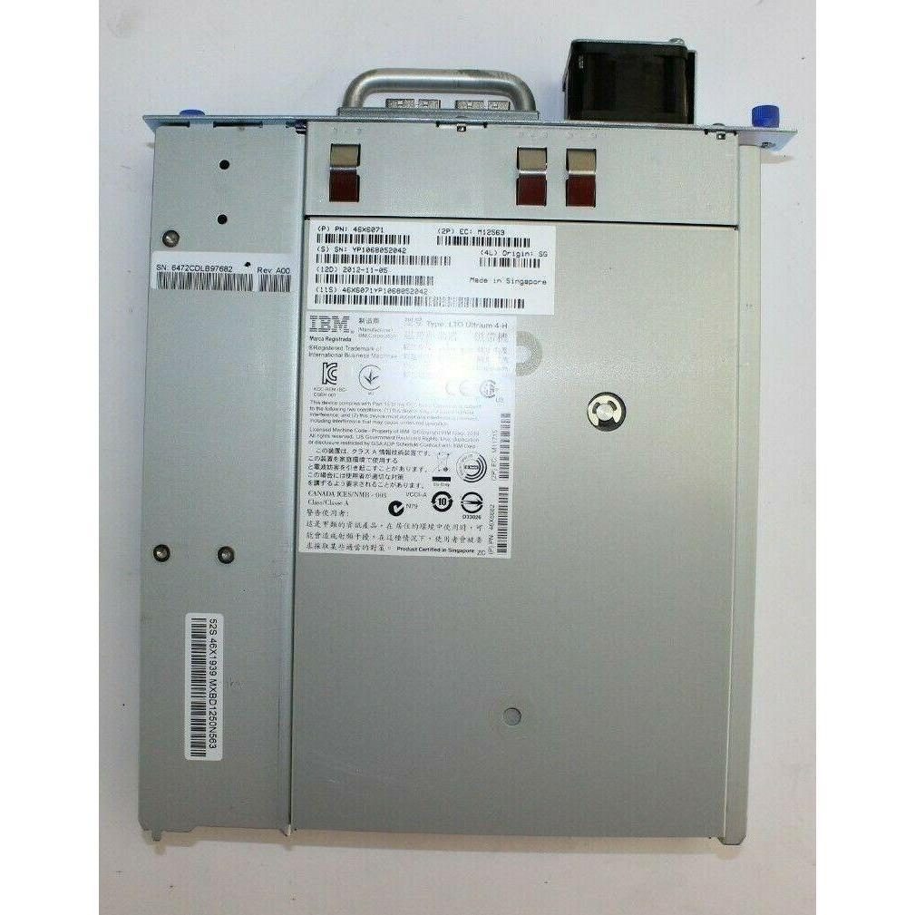 IBM LTO Ultrium 4-H SAS Tape Drive 46X6071 46X1939 46X6682 46X7042 - AloinfoUSA