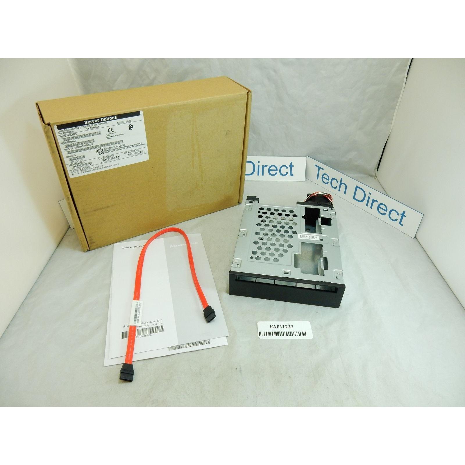 Lenovo ThinkServer TS150 3.5" HDD to 5.25" Tray Convertor Kit 4XF0G88935 ZZ 889955232519 - AloinfoUSA
