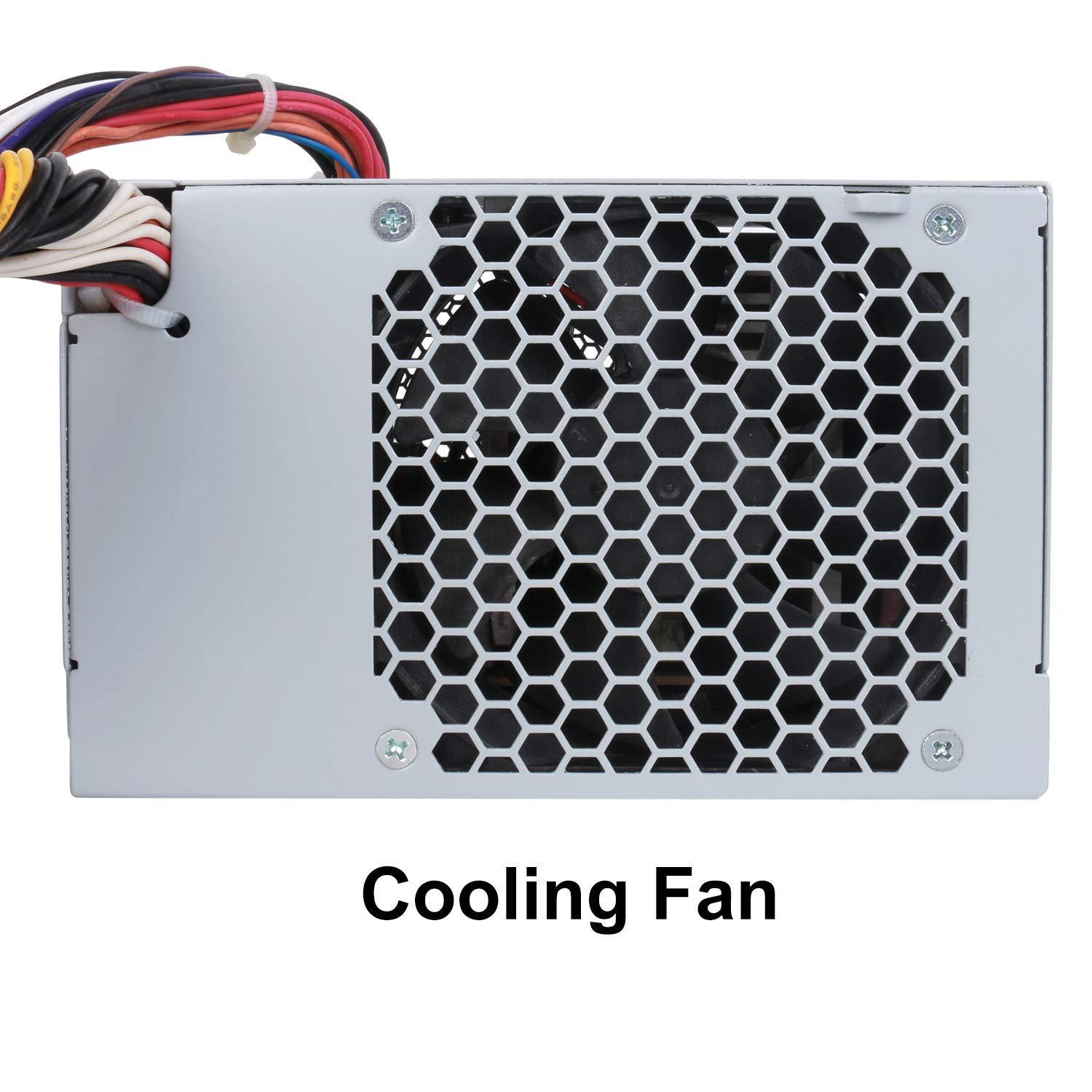 N375P-00 L375P-00 375W Power Supply Replacement for Dell Dimension 9100 9150 9200 E510 E520 XPS 400 410 420 430 Precision Workstation 380 390 T3400 Desktop (DT) Systems N375E-01 KH624 K8956 - AloinfoUSA