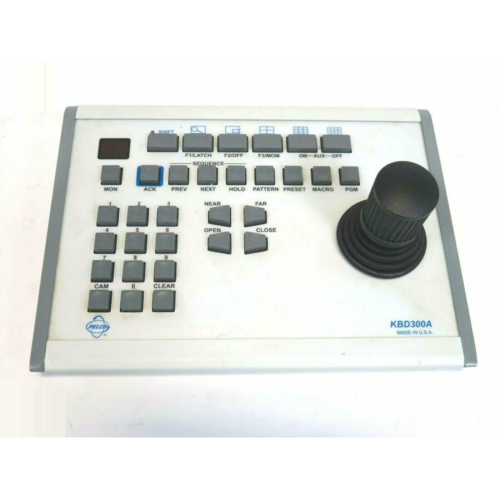 Pelco KBD300A Security Camera PTZ Control Joystick Keyboard Ver 5.70 Rev A0 - AloinfoUSA