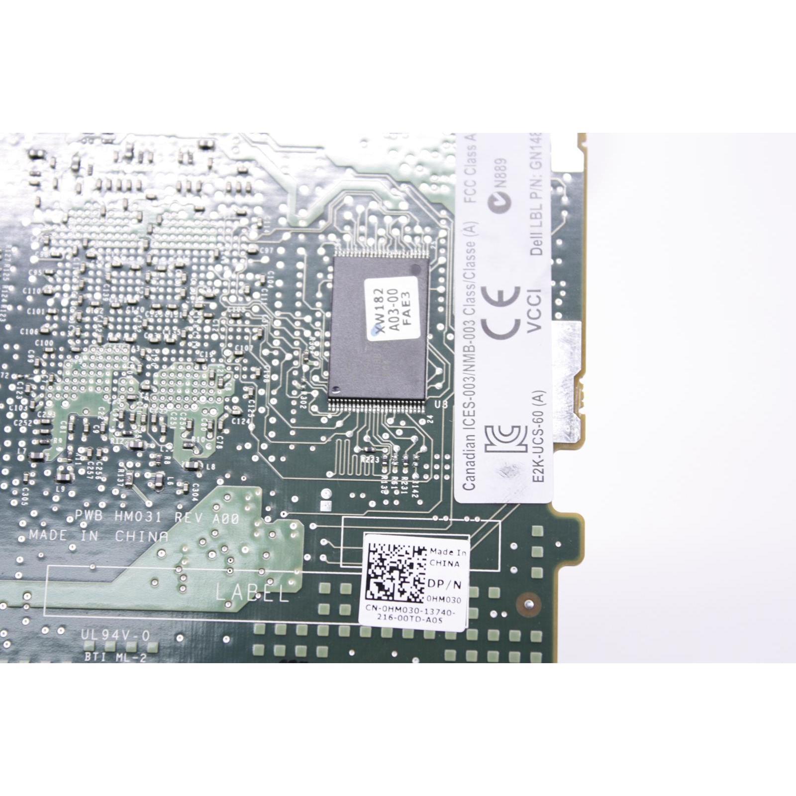 Placa controladora Gn148 ucs-60 DELL - 0HM030 PERC 6IR SAS CONTROLLER 889113343569 - AloinfoUSA