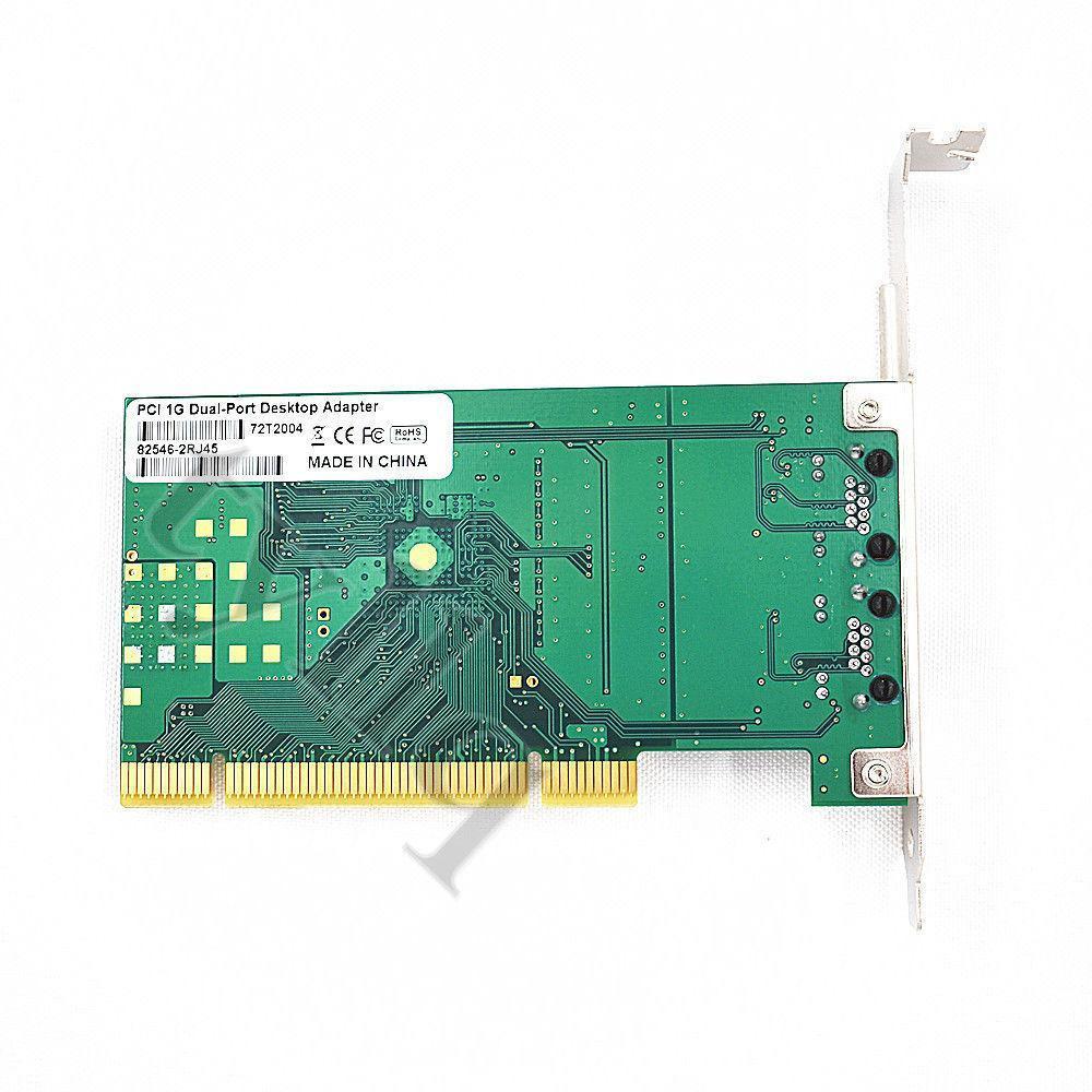 Placa Intel PWLA8492MT Chipset (82546) Pro Dual Port Gigabit PCI Lan Adapter - AloinfoUSA